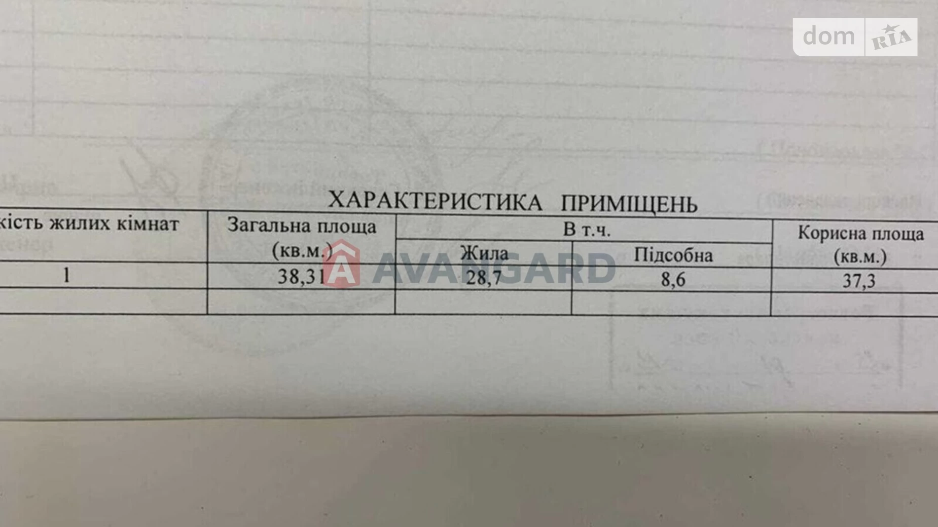 1-кімнатна квартира 38 кв. м у Запоріжжі, вул. Фелікса Мовчановського