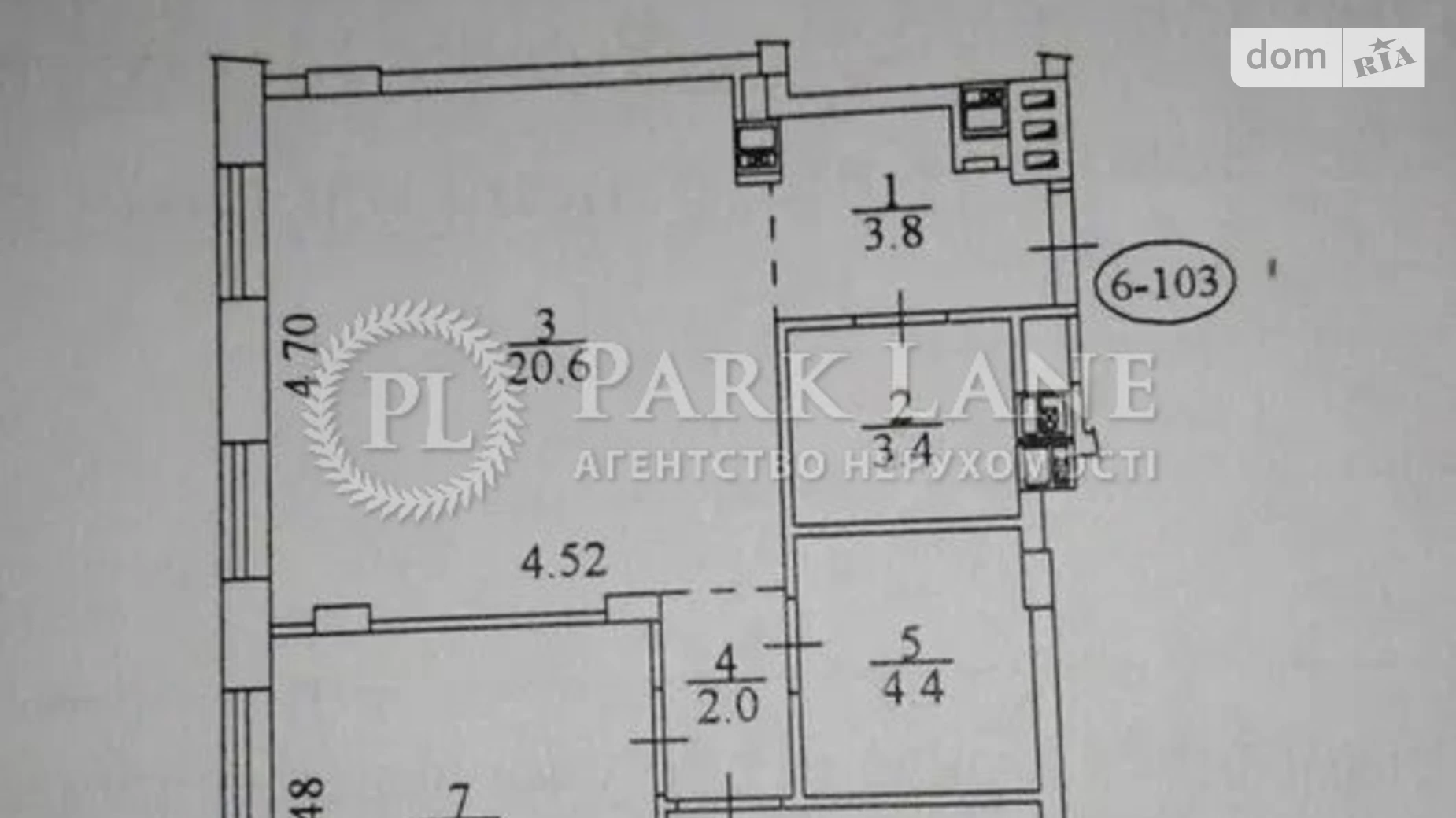 Продается 2-комнатная квартира 60.8 кв. м в Киеве, ул. Семьи Кистяковских, 4