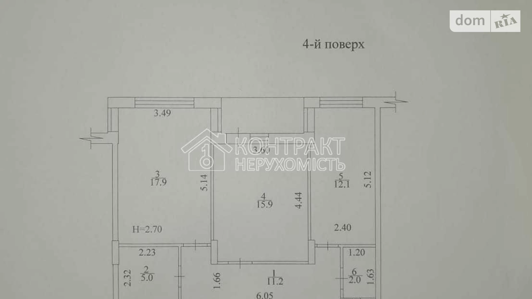 Продается 2-комнатная квартира 66 кв. м в Харькове, просп. Героев Харькова(Московский)