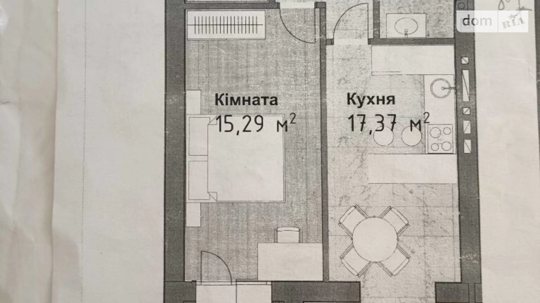 Продается 1-комнатная квартира 44 кв. м в Одессе, ул. Академика Сахарова - фото 2