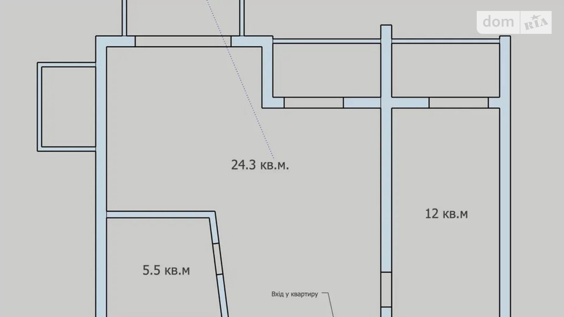 Продається 1-кімнатна квартира 42 кв. м у Ворзелі, вул. Кленова