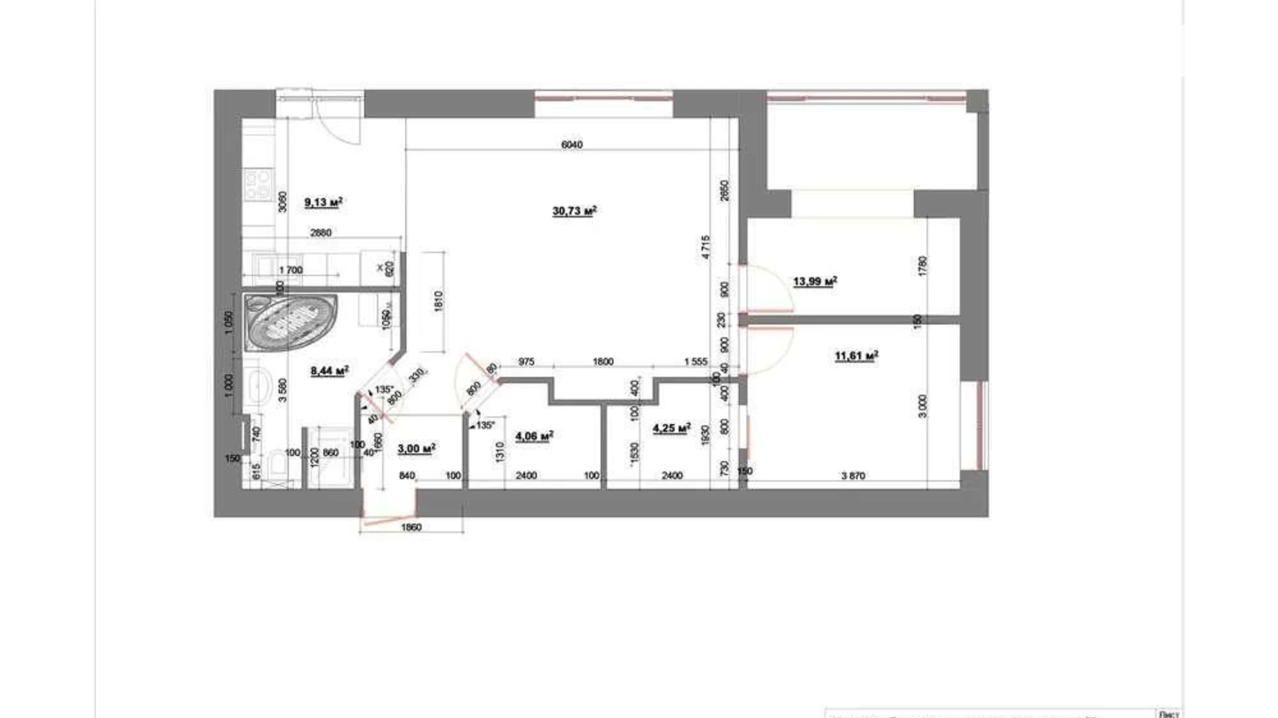 Продается 3-комнатная квартира 87 кв. м в Харькове, просп. Героев Харькова(Московский), 124/7