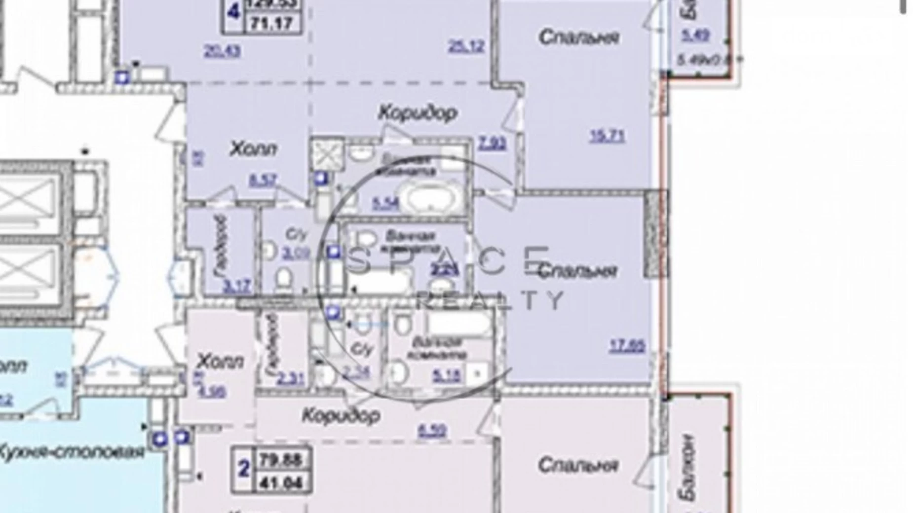 Продается 4-комнатная квартира 185 кв. м в Киеве, ул. Андрея Верхогляда(Драгомирова), 19А - фото 5