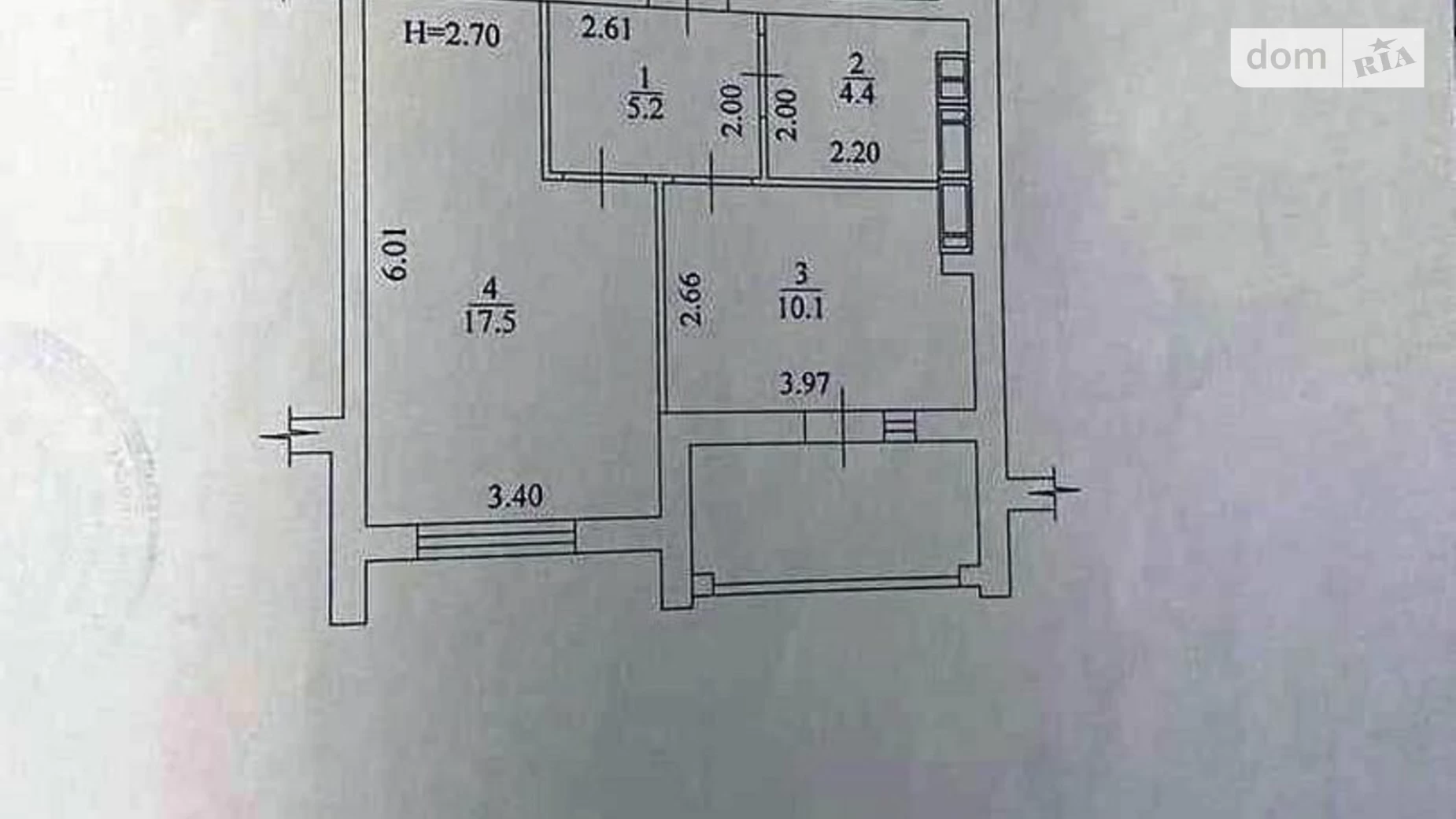 Продается 1-комнатная квартира 41 кв. м в Харькове, ул. Полтавский Шлях, 184