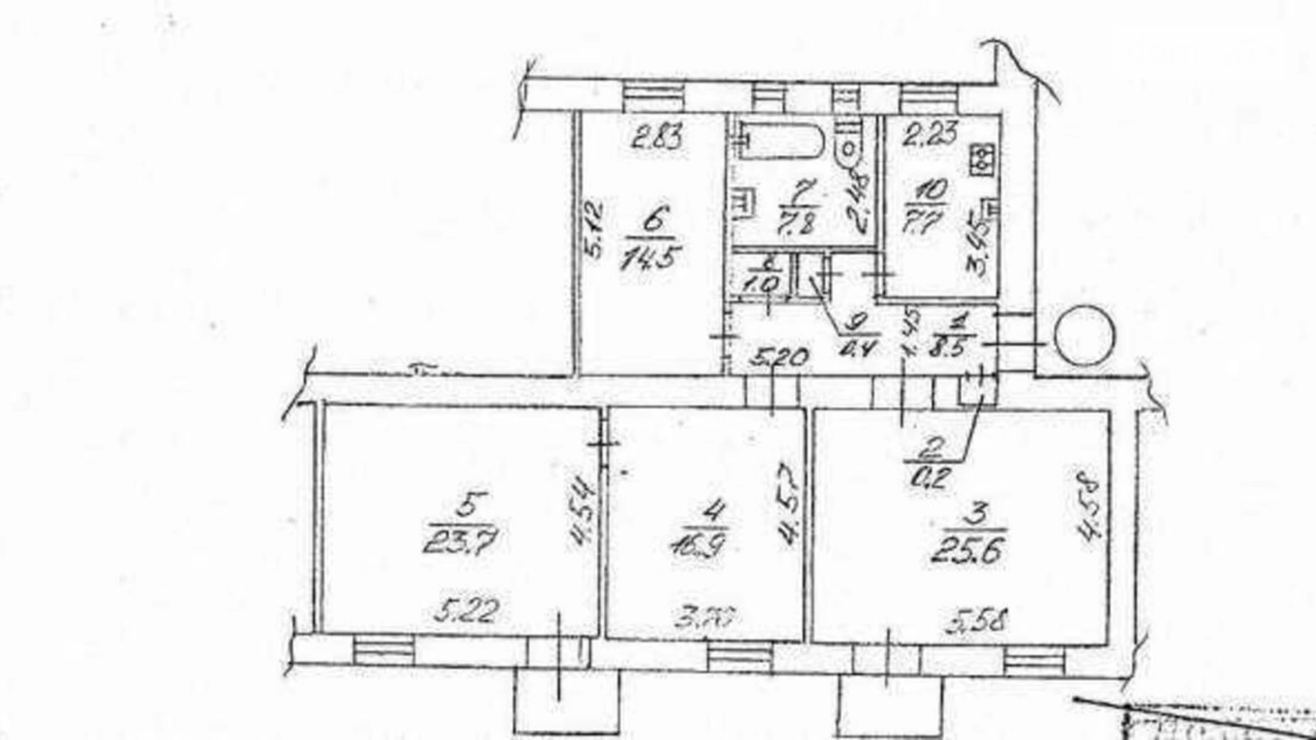 Продається 4-кімнатна квартира 106 кв. м у Києві, вул. Пирогова, 2 - фото 2