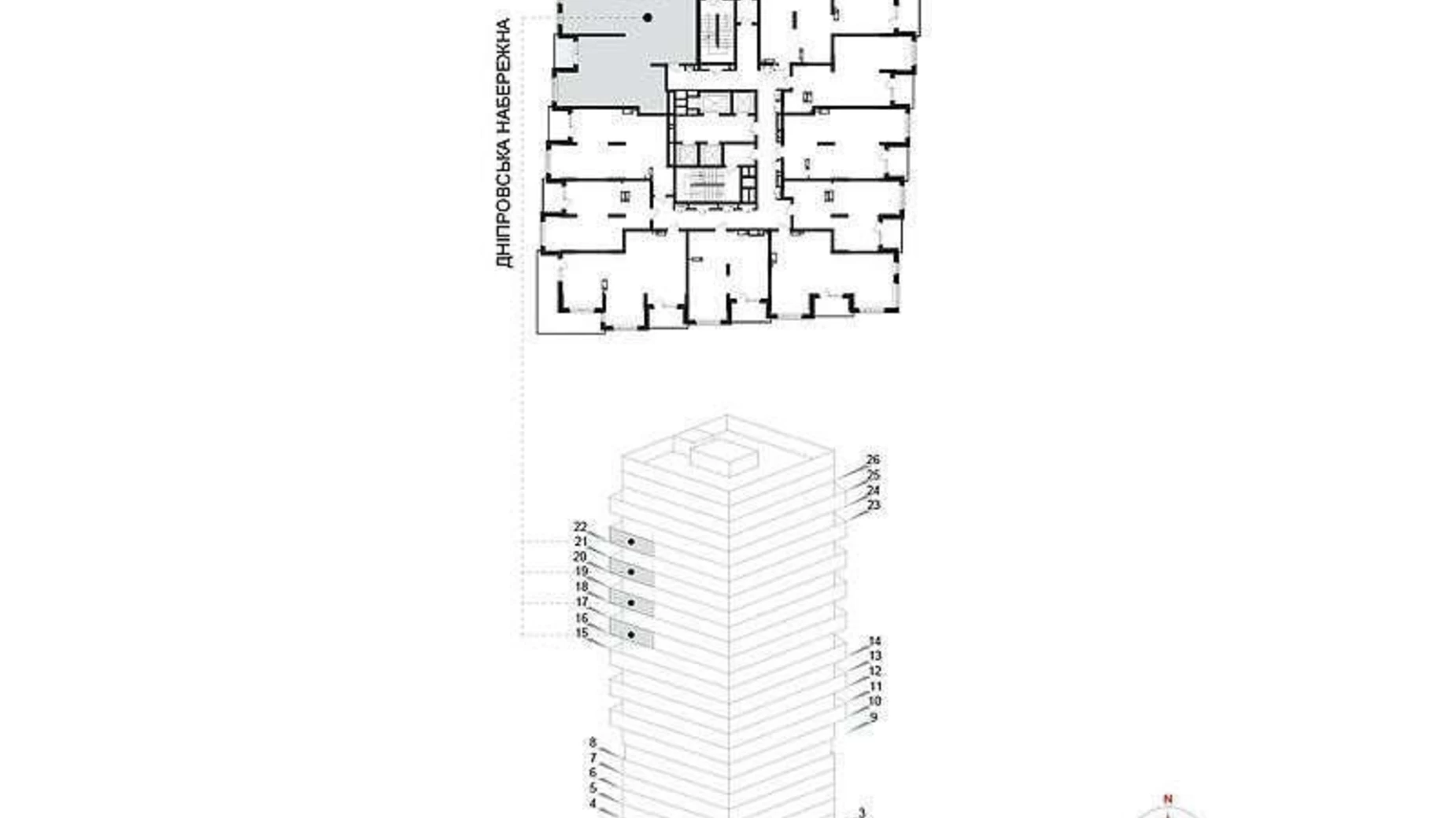 Продается 2-комнатная квартира 86 кв. м в Киеве, ул. Березняковская, 29 - фото 2