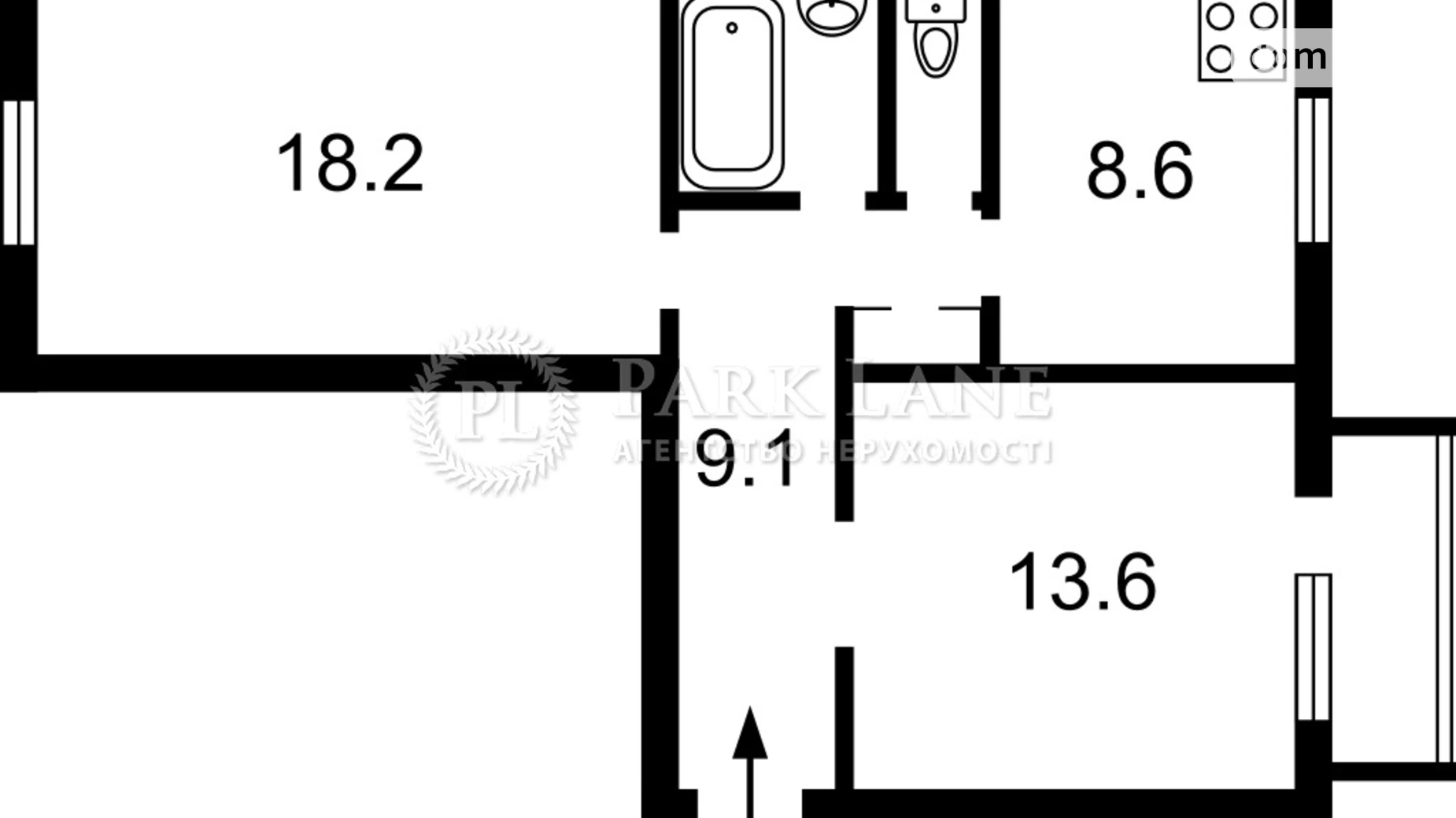 Продается 2-комнатная квартира 56 кв. м в Киеве, ул. Деревлянская(Якира), 19А - фото 2