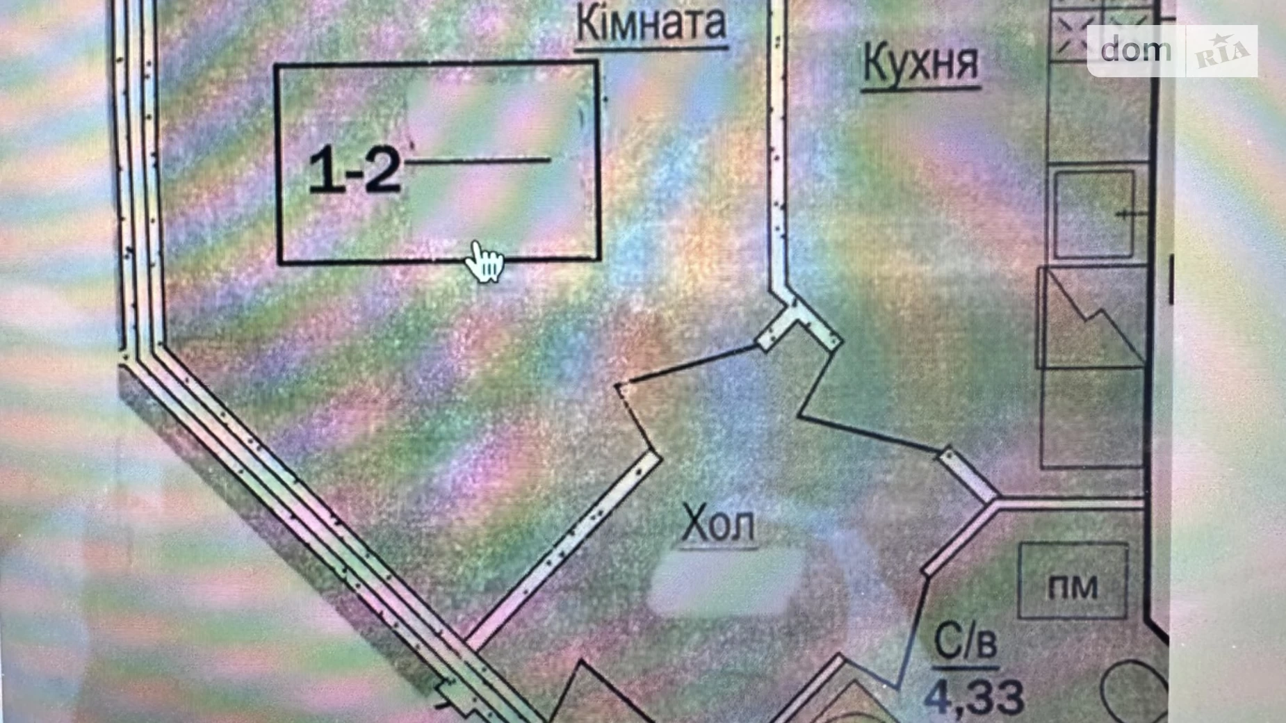 Продается 1-комнатная квартира 35 кв. м в Василькове, ул. Военный городок №11, 20