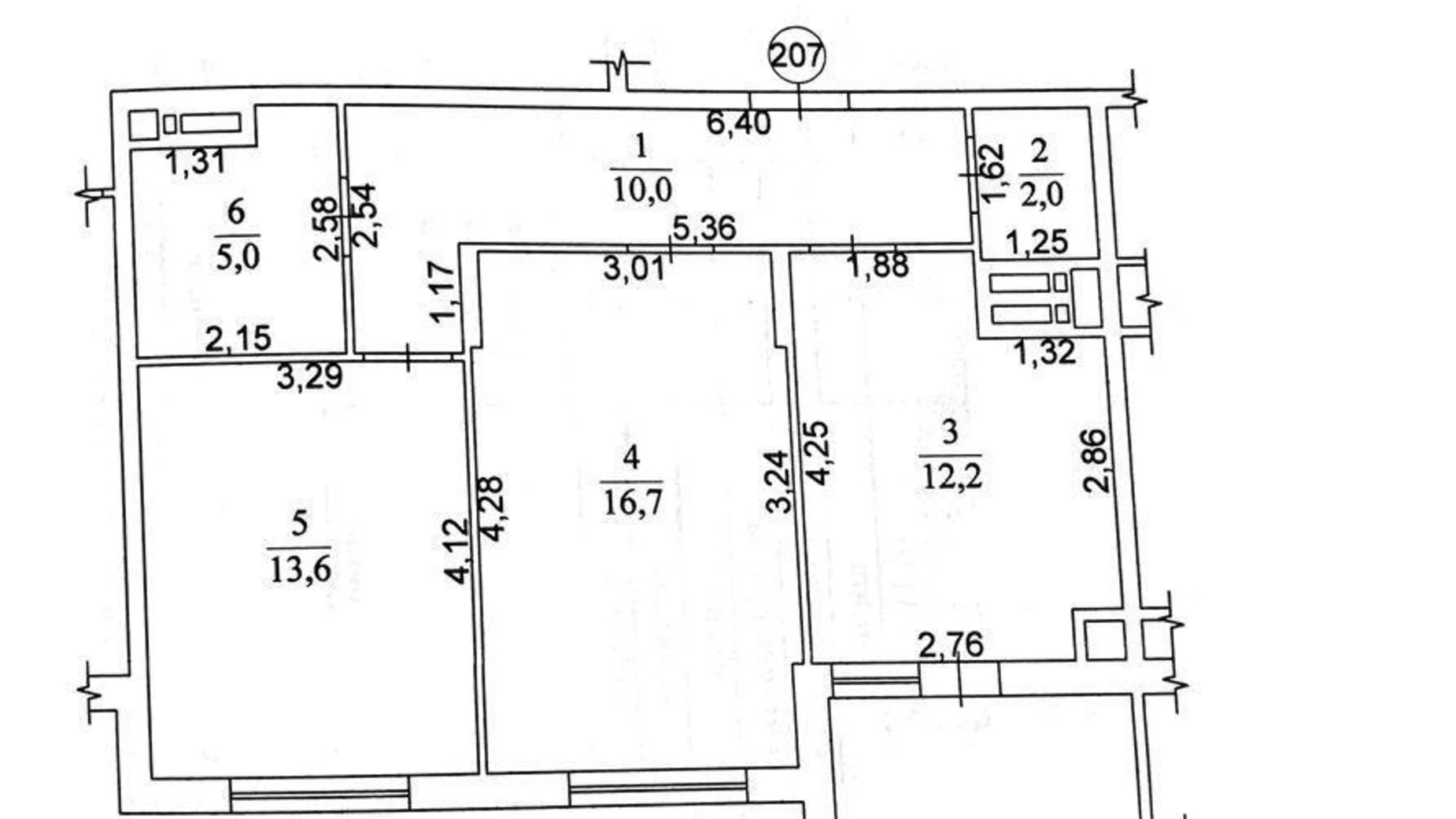 Продается 2-комнатная квартира 63 кв. м в Гатном, бул. Приозёрный, 5