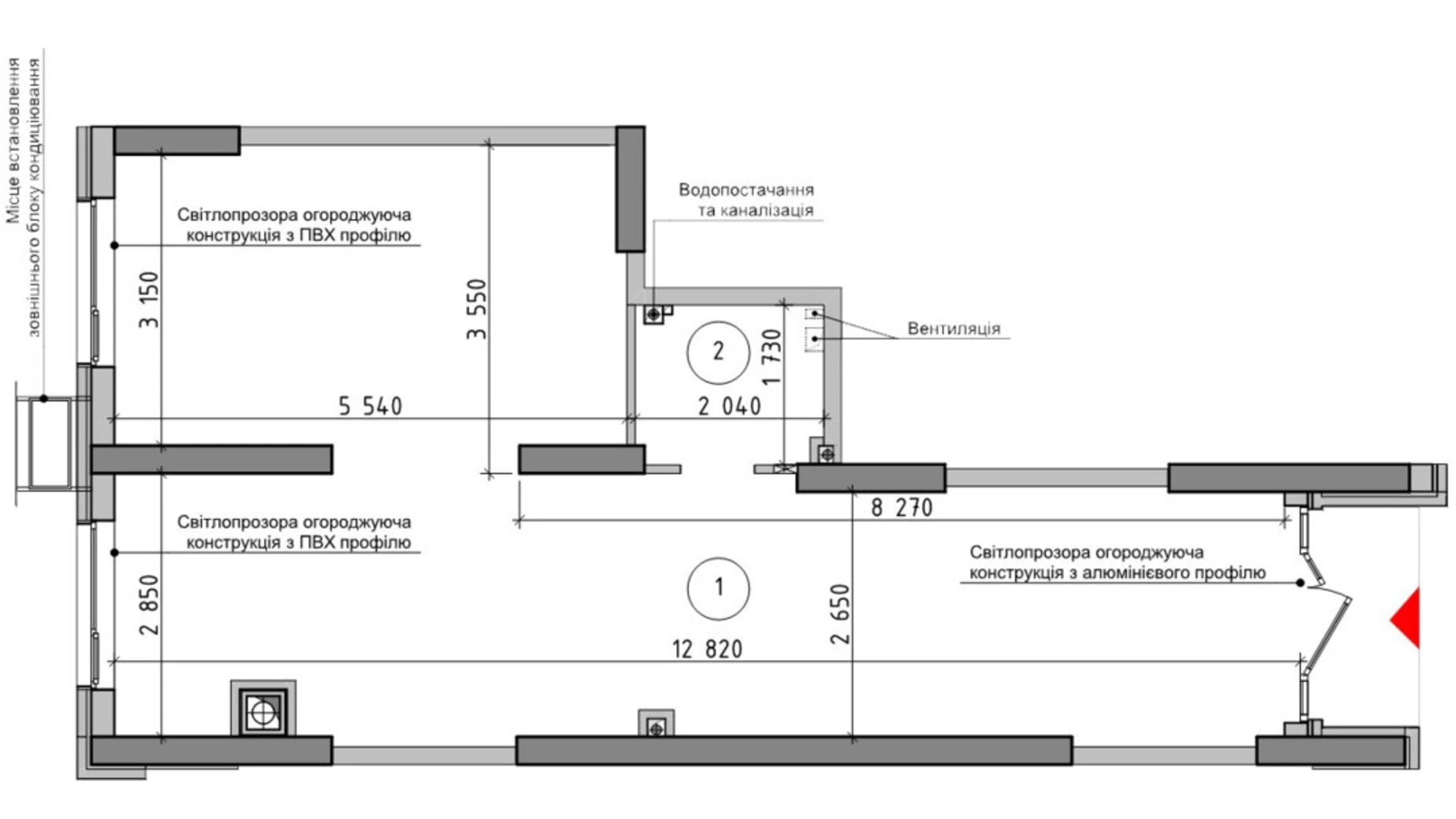 Продается офис 57.26 кв. м в бизнес-центре, цена: 101248 $ - фото 3