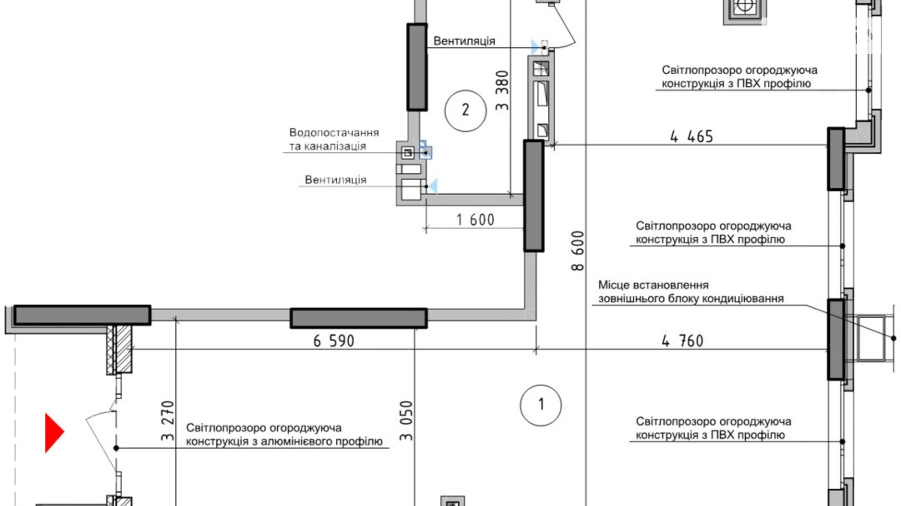 Продается офис 67.6 кв. м в бизнес-центре, цена: 123978 $ - фото 2