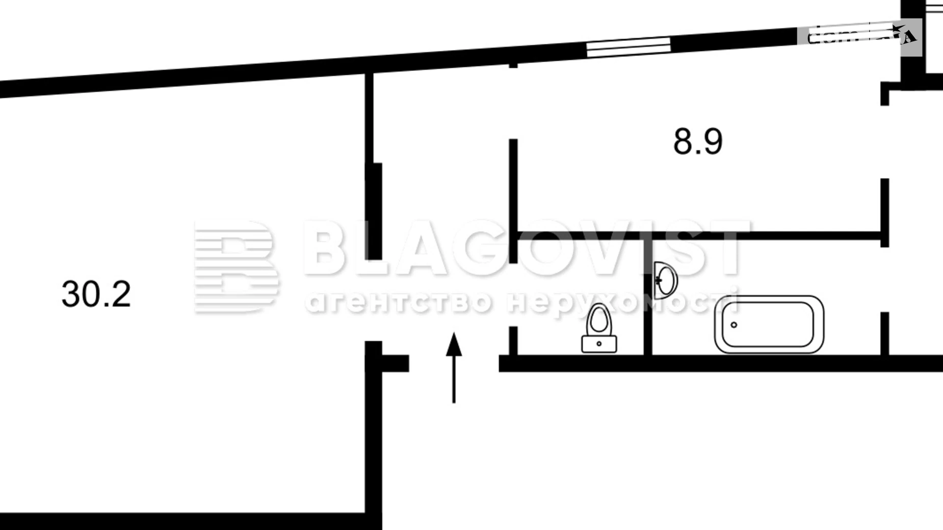 Продается 3-комнатная квартира 60 кв. м в Киеве, ул. Предславинская, 24 - фото 3