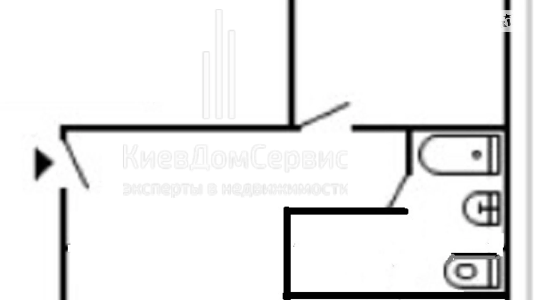 Продается 2-комнатная квартира 52 кв. м в Киеве, ул. Копыловская, 17/19 - фото 2