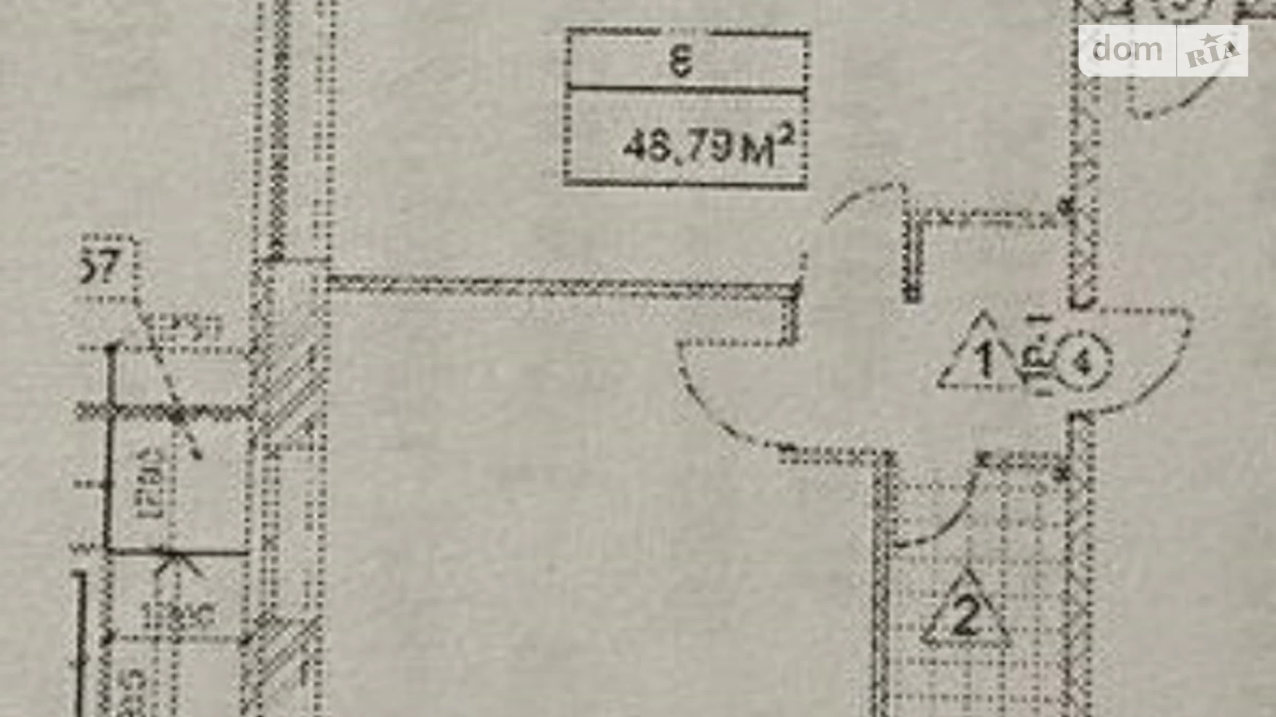 Продается 1-комнатная квартира 48.8 кв. м в Днепре, Запорожское шоссе, 25