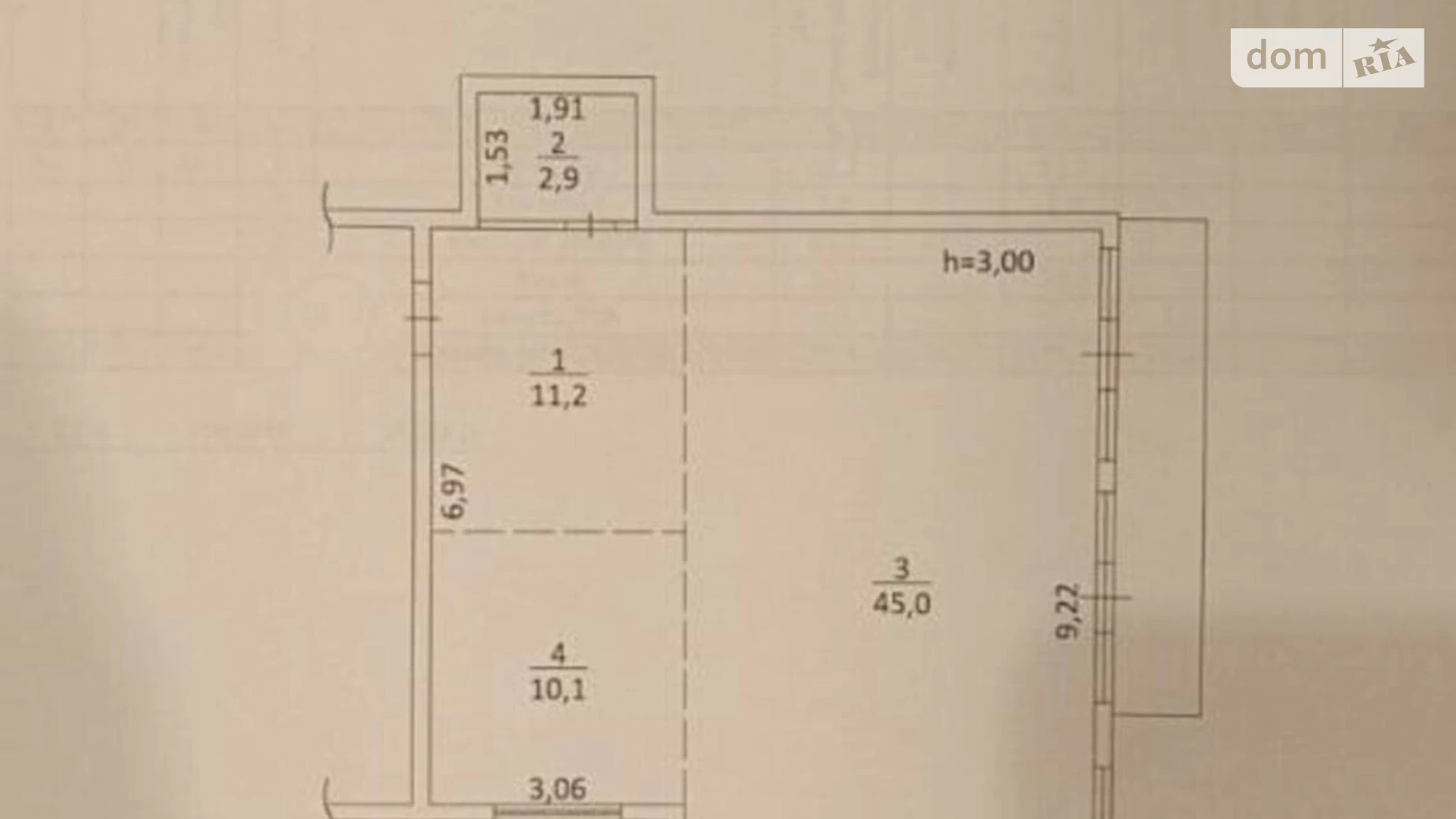 Продается 2-комнатная квартира 71 кв. м в Киеве, ул. Большая Житомирская, 16