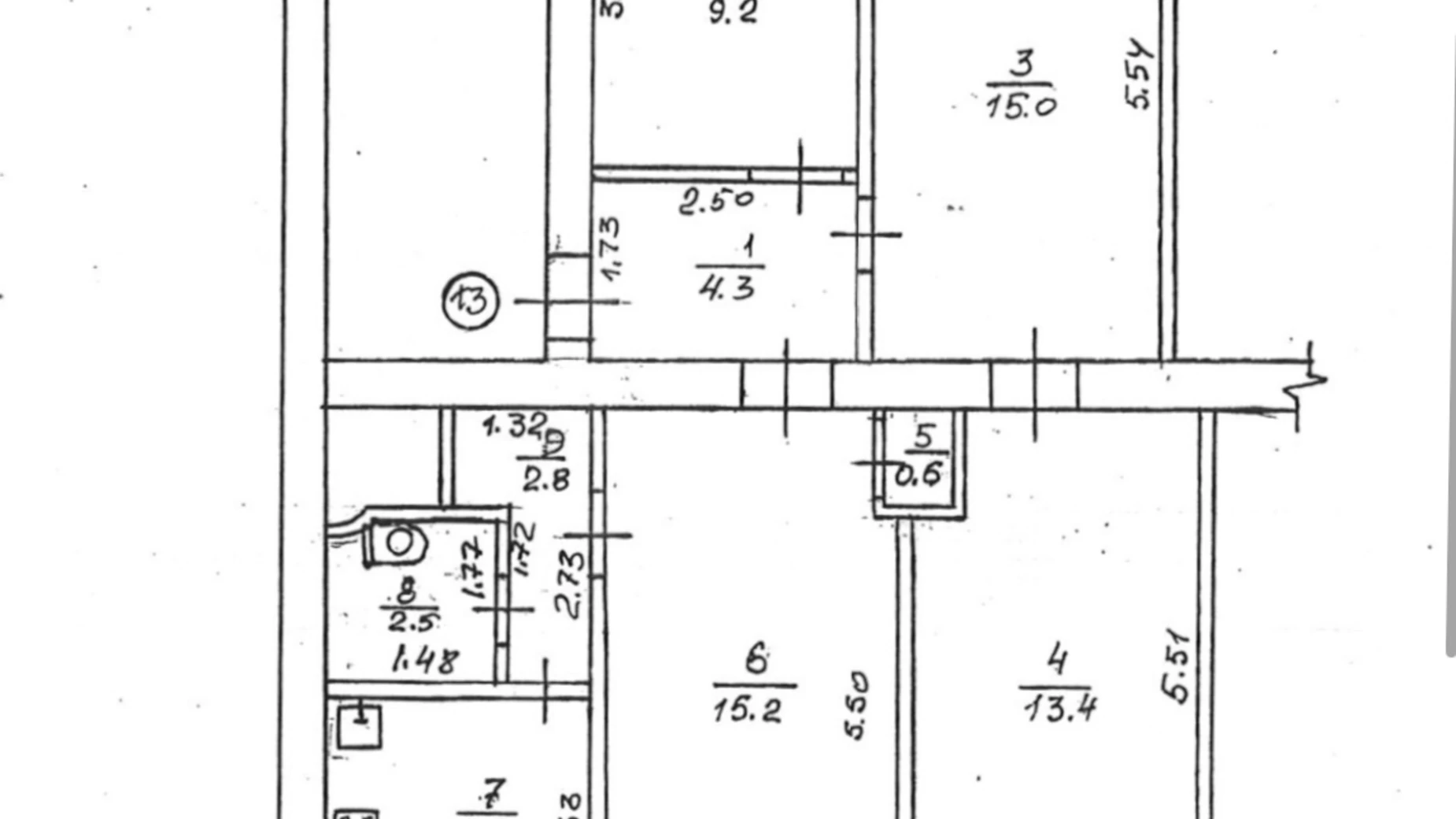 Продається 3-кімнатна квартира 71.4 кв. м у Плоскому, вул. Військове Містечко "Надія"