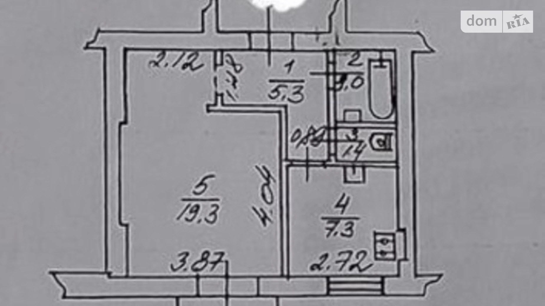 Продается 1-комнатная квартира 37.3 кв. м в Киеве, ул. Кирилловская, 109В/1