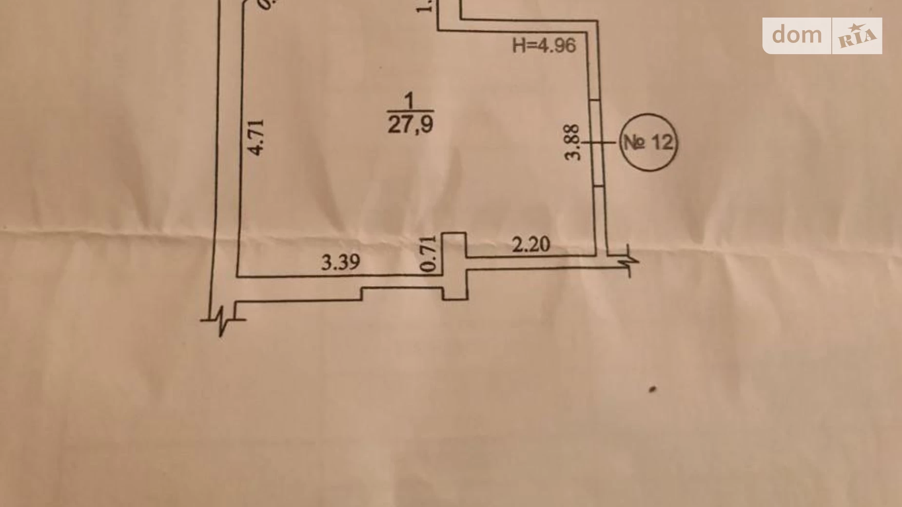 Продается 1-комнатная квартира 28 кв. м в Одессе, ул. Среднефонтанская, 19А - фото 2