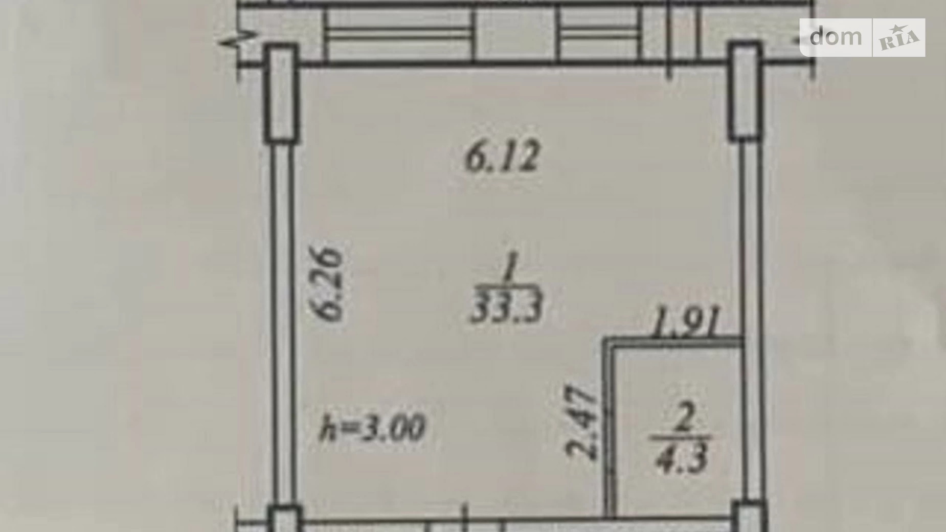 Продается 1-комнатная квартира 40 кв. м в Днепре, бул. Звездный, 1А