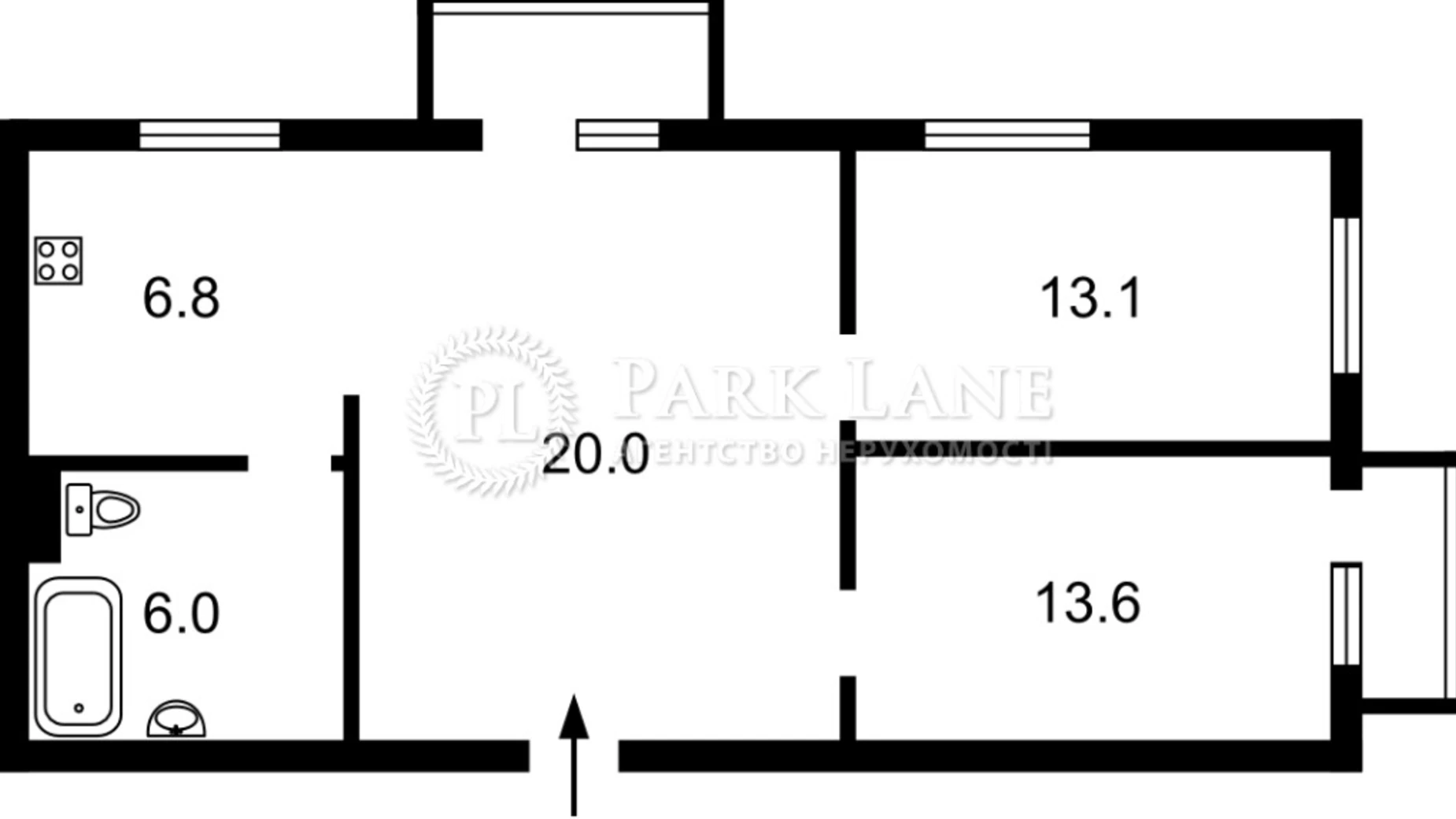 Продается 3-комнатная квартира 65 кв. м в Киеве, ул. Гетмана Павла Полуботка(Попудренко), 26/9 - фото 3