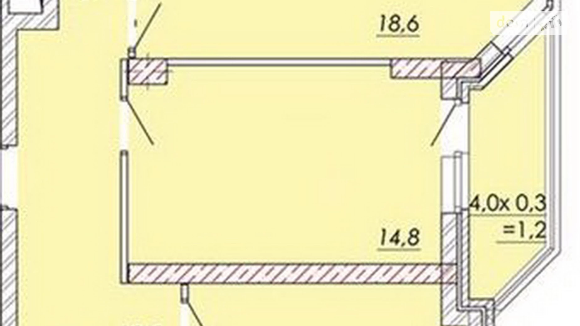 Продається 2-кімнатна квартира 65.2 кв. м у Одесі, Овідіопольська дор.