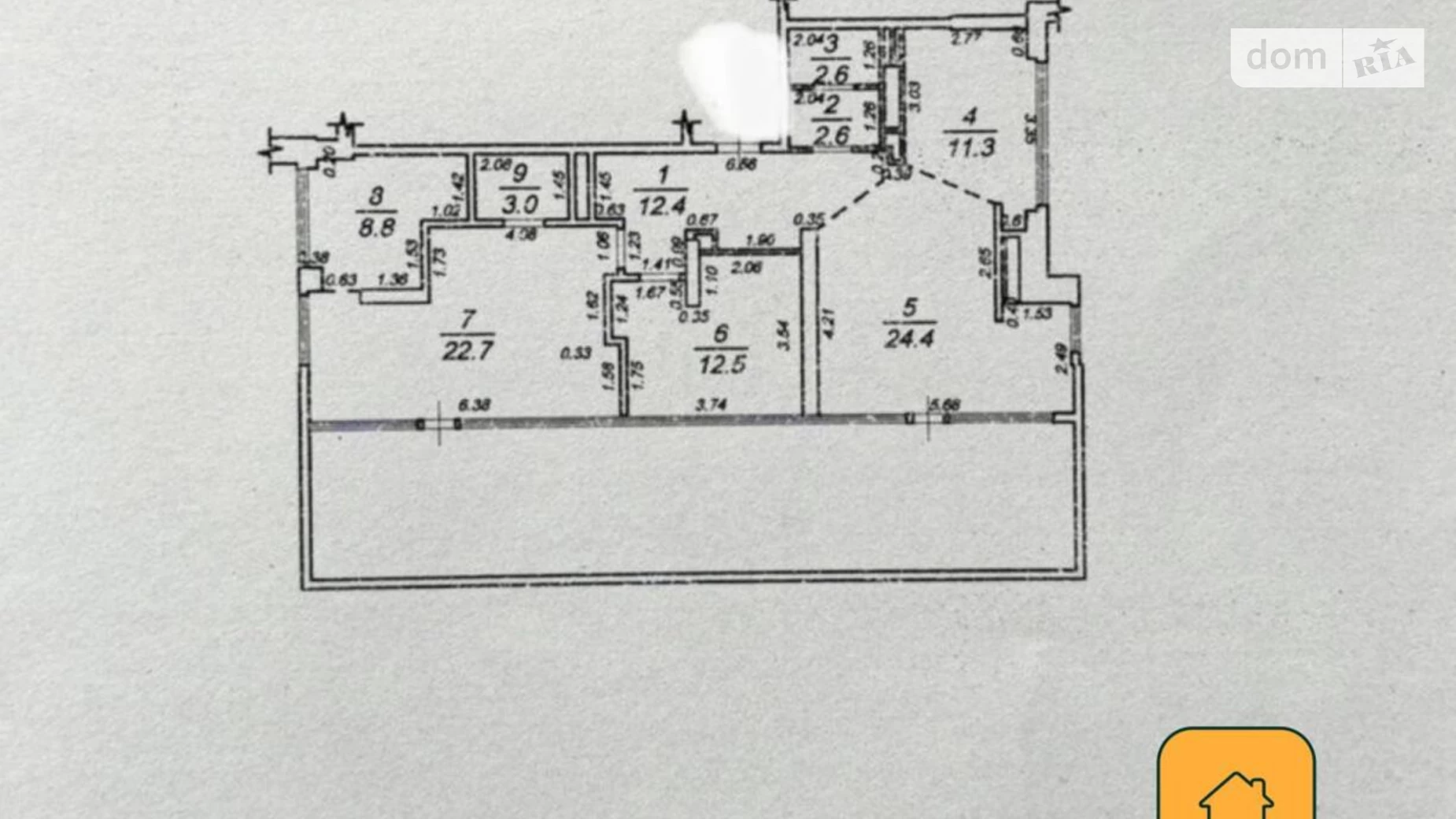 Продается 2-комнатная квартира 115 кв. м в Одессе - фото 2