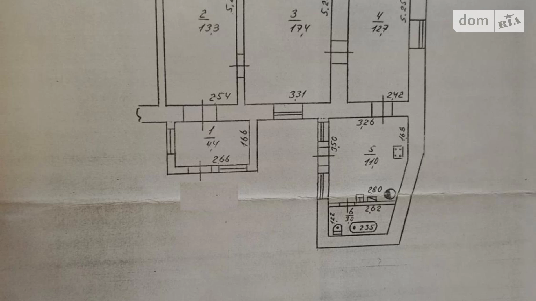 Продается 3-комнатная квартира 70 кв. м в Одессе, ул. Степовая (Молдованка), 27