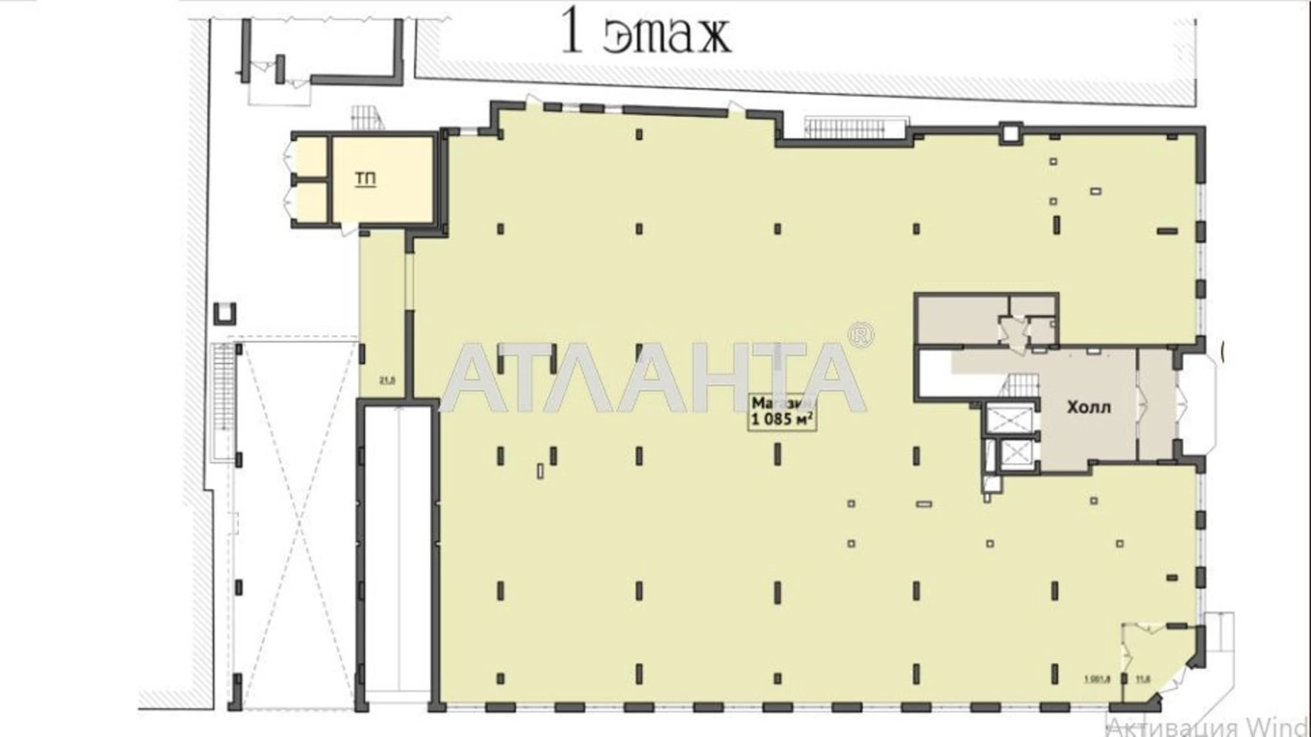 Продается объект сферы услуг 1100 кв. м в 7-этажном здании, цена: 713000 $ - фото 2