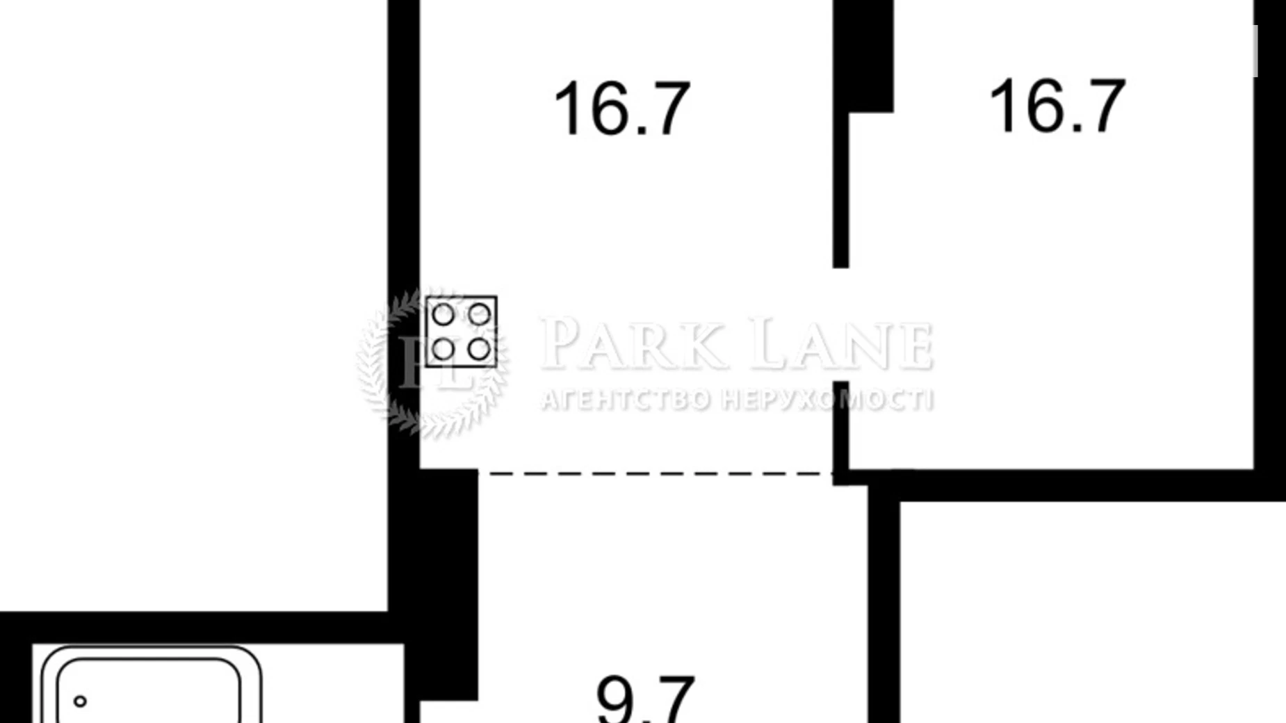 Продается 1-комнатная квартира 49 кв. м в Киеве, ул. Дегтяревская, 17/1 - фото 2