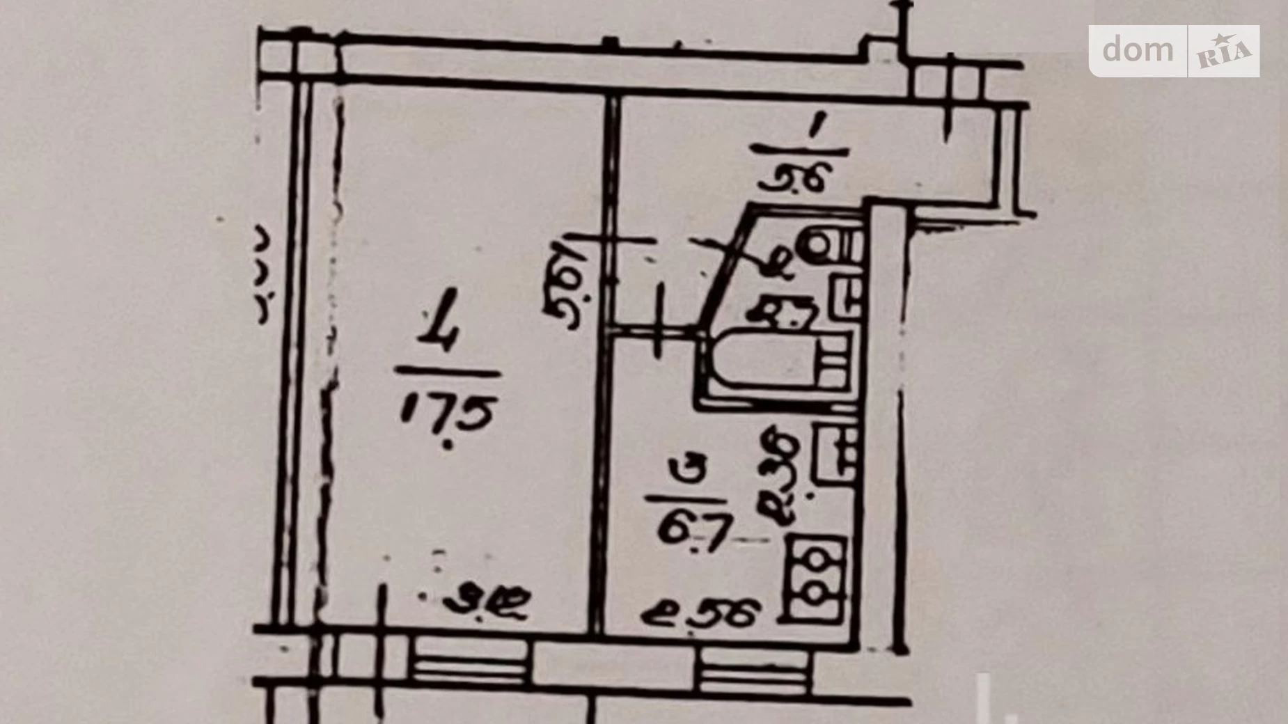 Продается 1-комнатная квартира 33 кв. м в Киеве, ул. 8-го Марта, 7 - фото 4