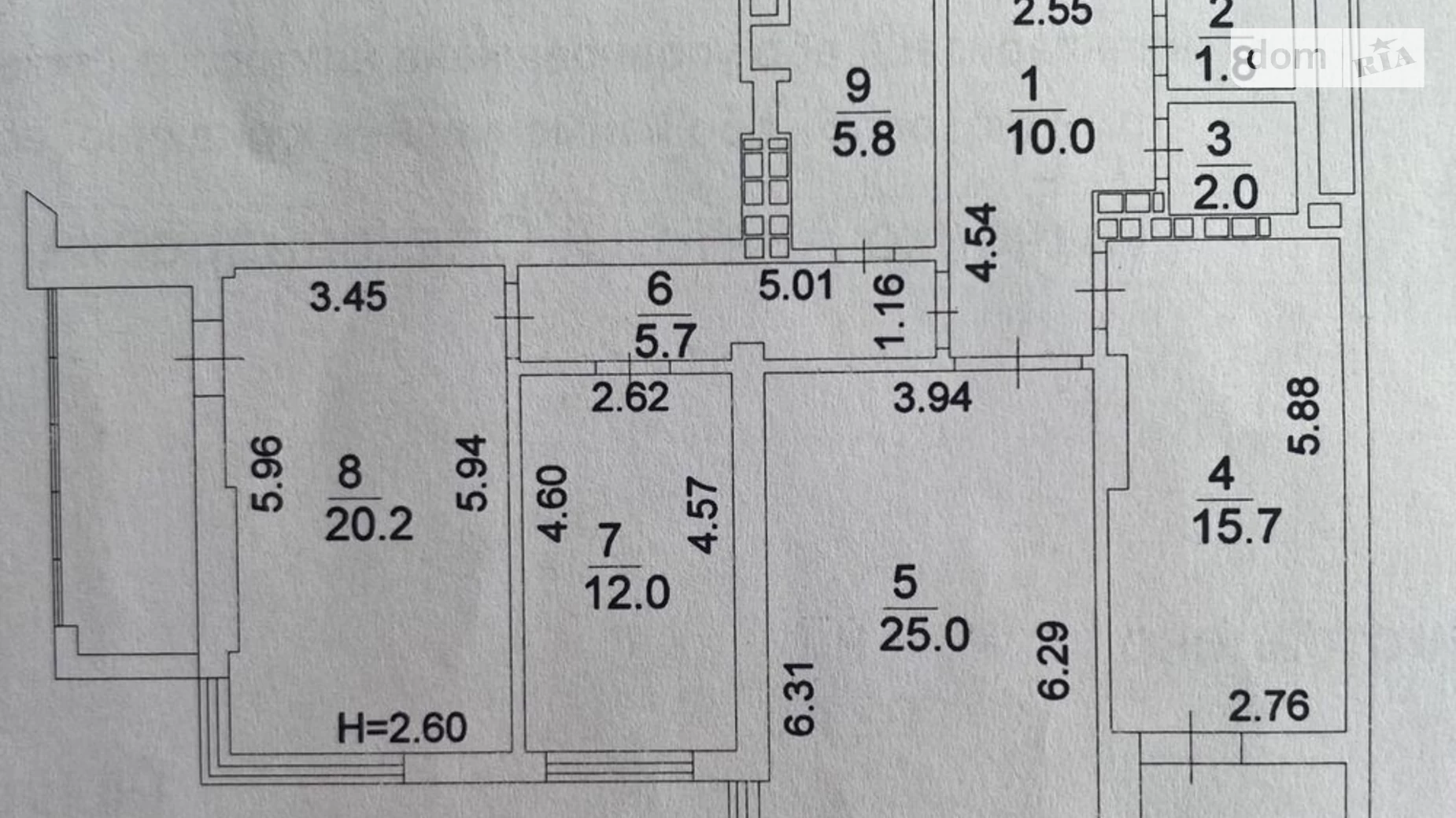 Продается 3-комнатная квартира 110 кв. м в Киеве, просп. Лобановского, 4В