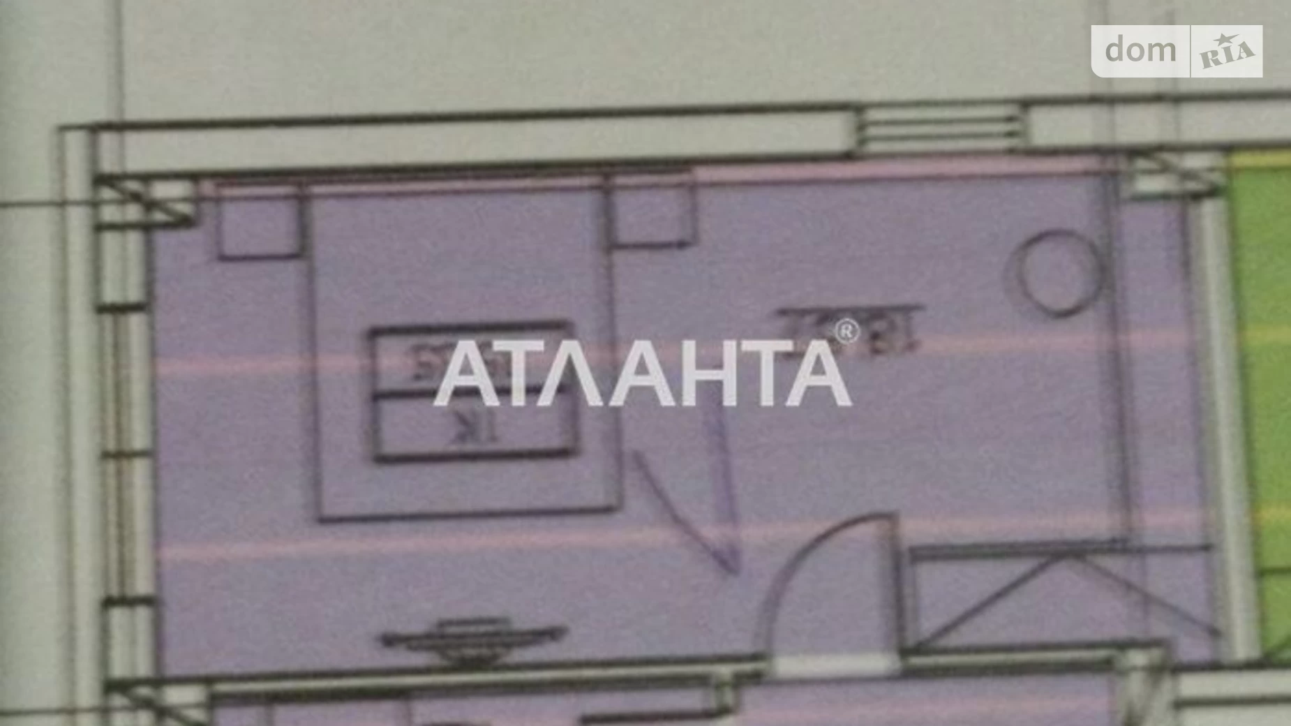 Продается 1-комнатная квартира 36.5 кв. м в Крыжановке, ул. Академика Сахарова