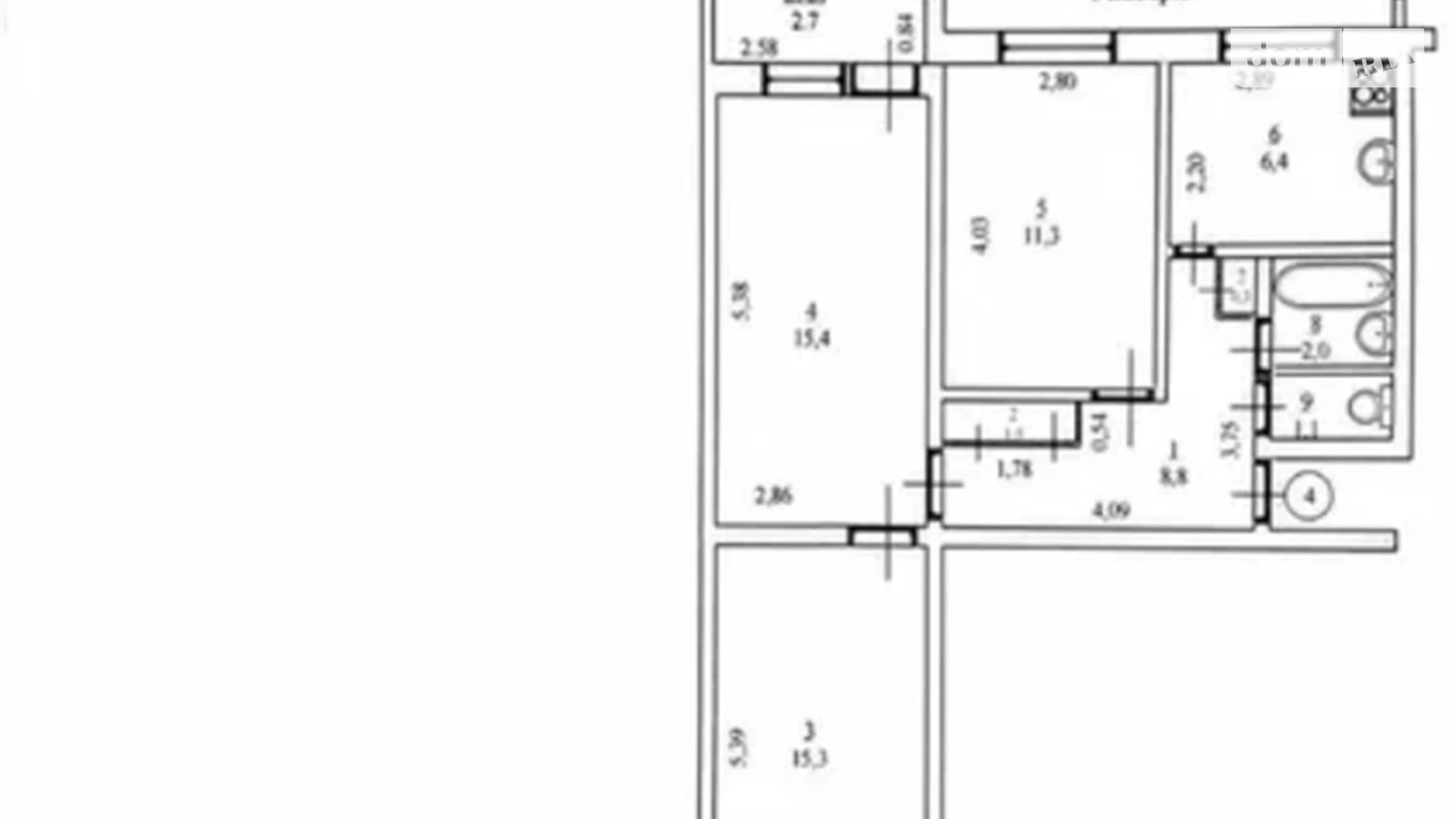 Продается 3-комнатная квартира 60 кв. м в Пивденном, ул. 1-го Мая, 8 - фото 2