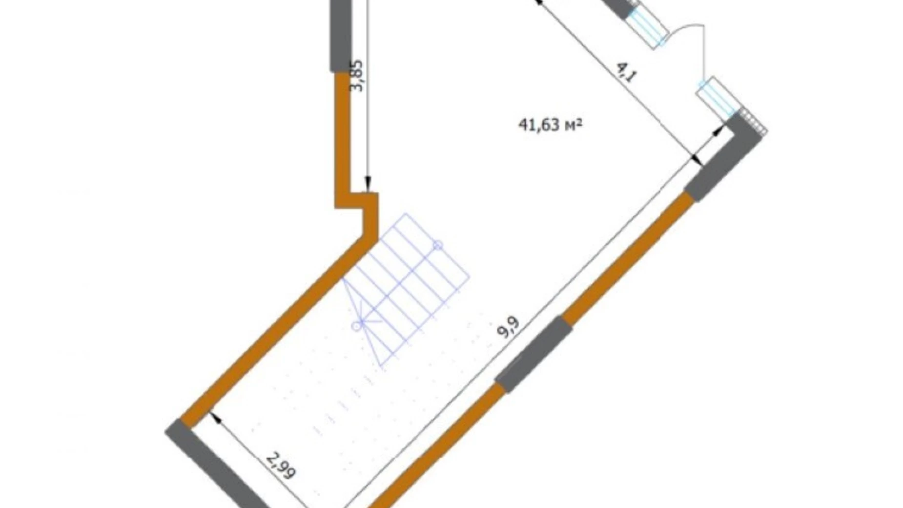 Продается помещения свободного назначения 120.16 кв. м в 16-этажном здании, цена: 222296 $ - фото 4