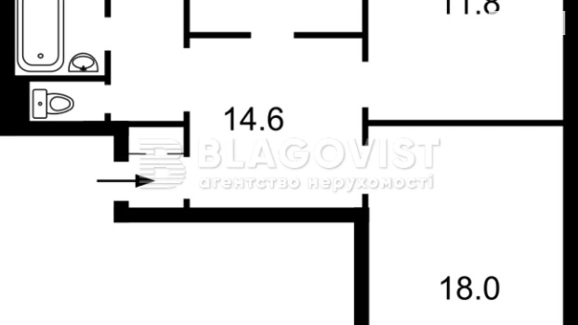 Продается 3-комнатная квартира 68.8 кв. м в Киеве, ул. Героев Мариуполя(Маршала Якубовского), 7