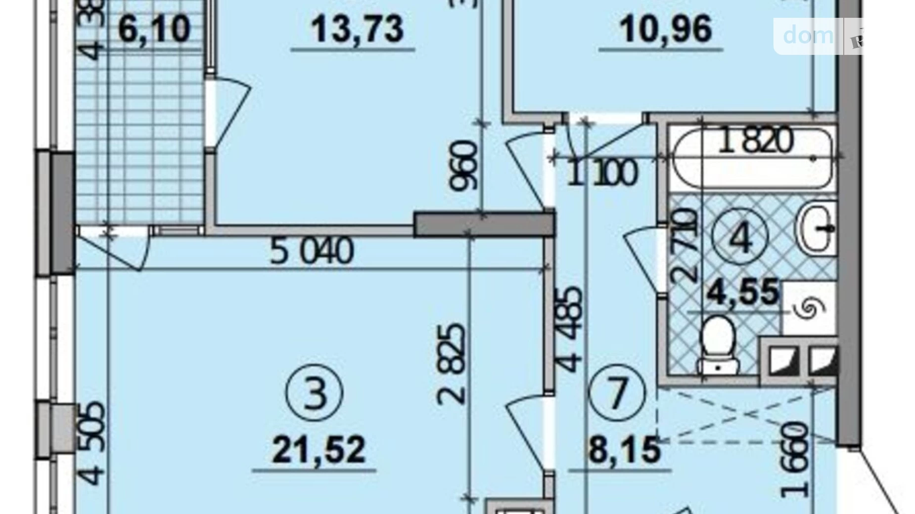 Продается 2-комнатная квартира 69 кв. м в Киеве, наб. Днепровская, 18А - фото 2