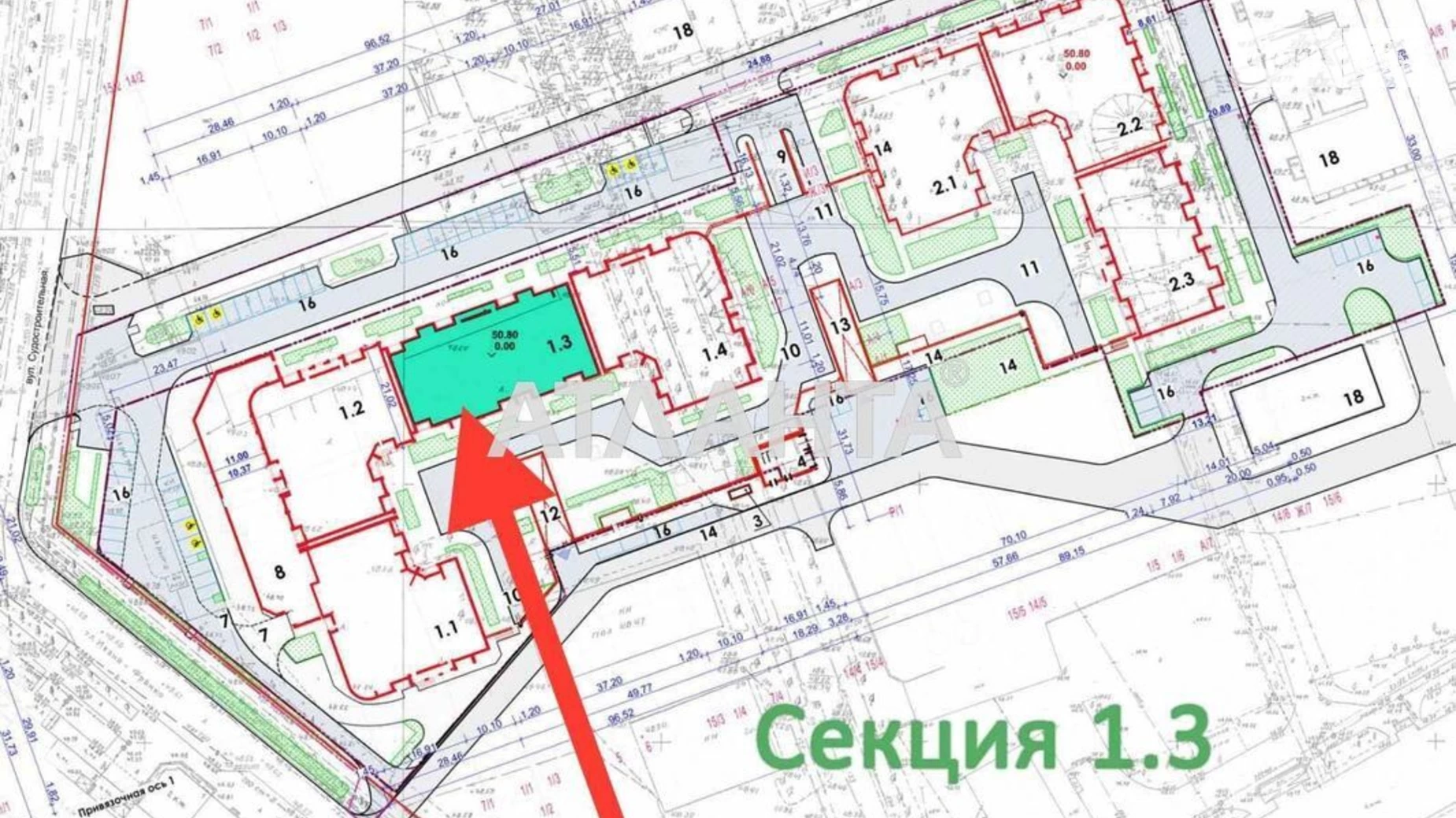 Продается 1-комнатная квартира 49.9 кв. м в Одессе, ул. Ивана Франко