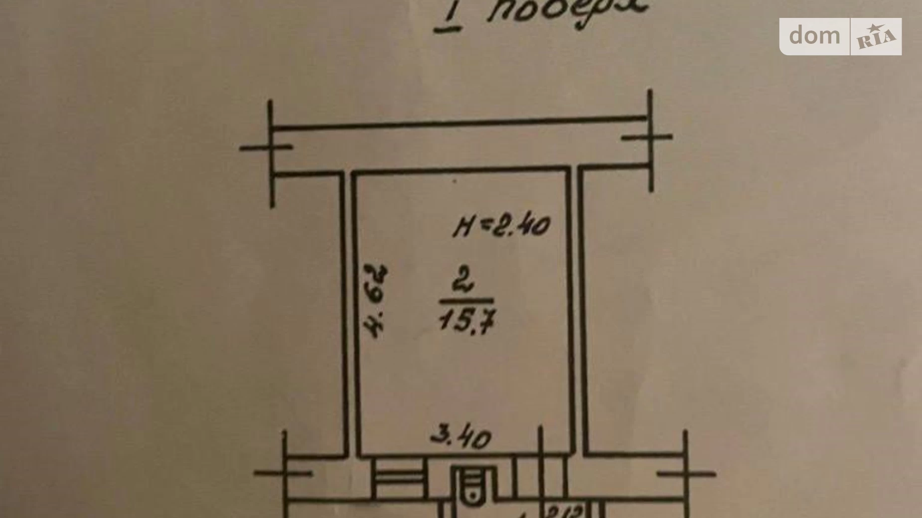 Продається 1-кімнатна квартира 20 кв. м у Одесі, вул. Велика Арнаутська