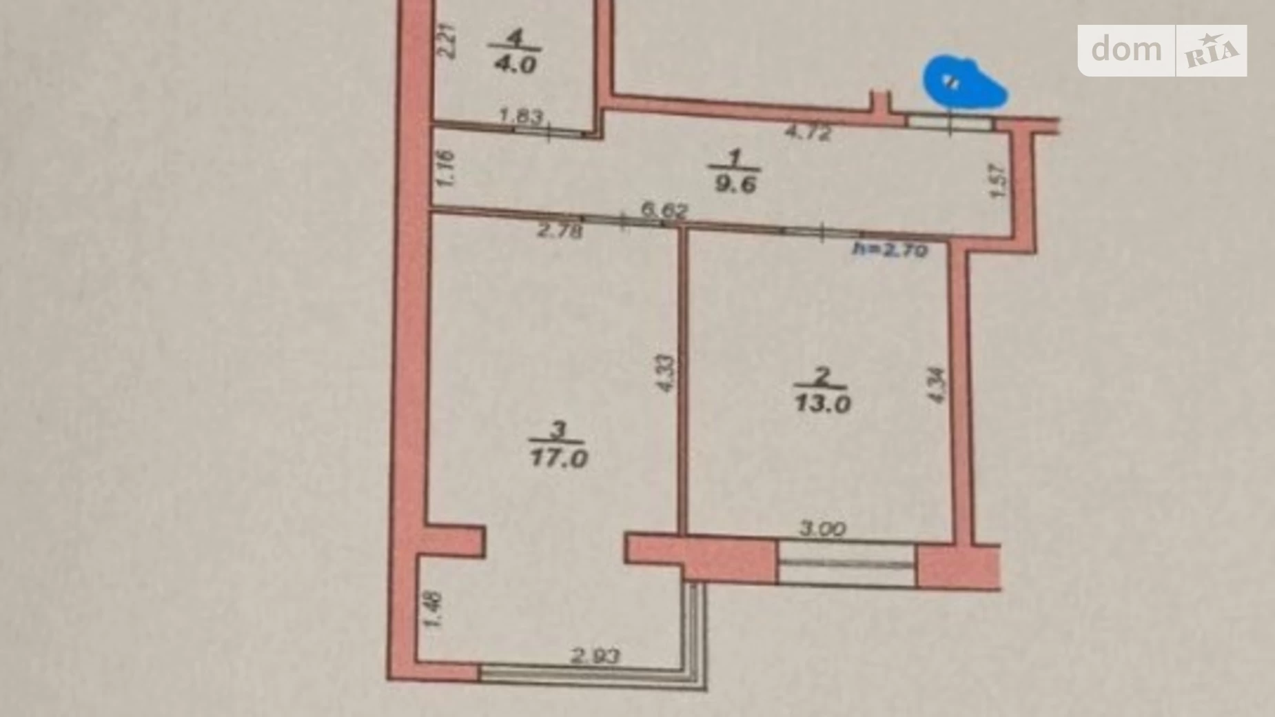 Продается 1-комнатная квартира 37 кв. м в Хмельницком, ул. Нижняя Береговая - фото 11