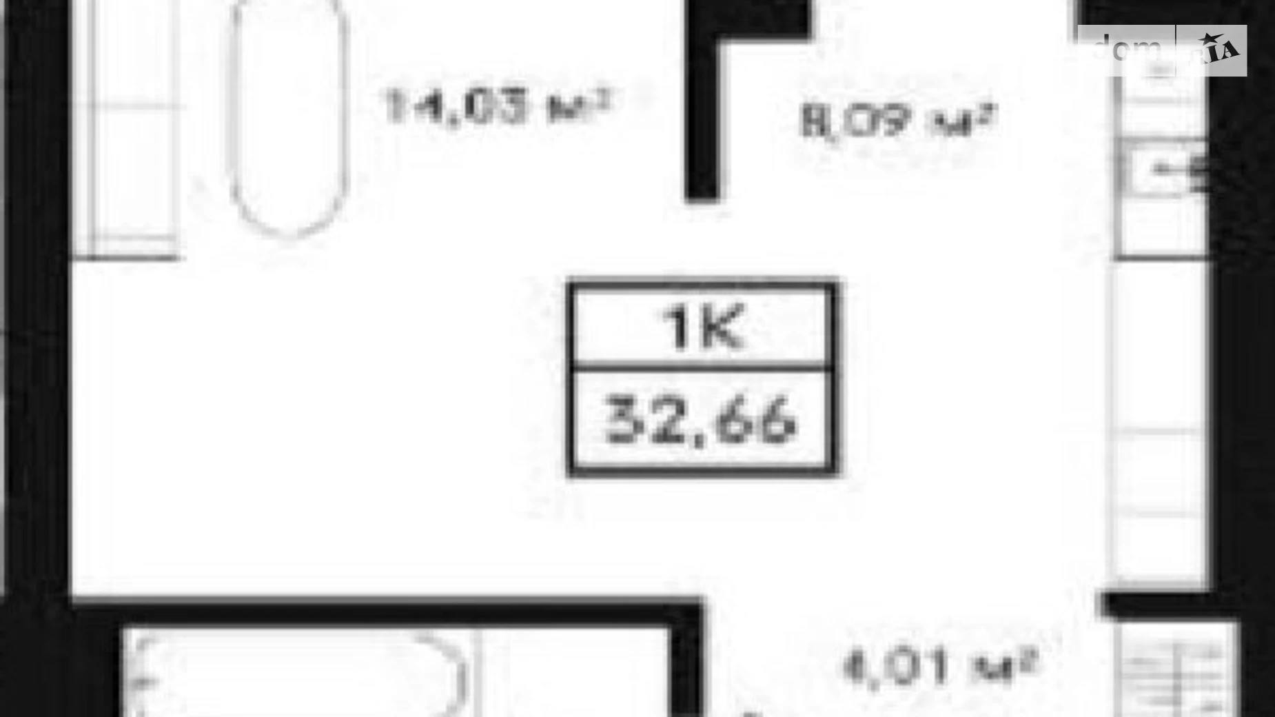 Продается 1-комнатная квартира 32 кв. м в Ивано-Франковске - фото 3