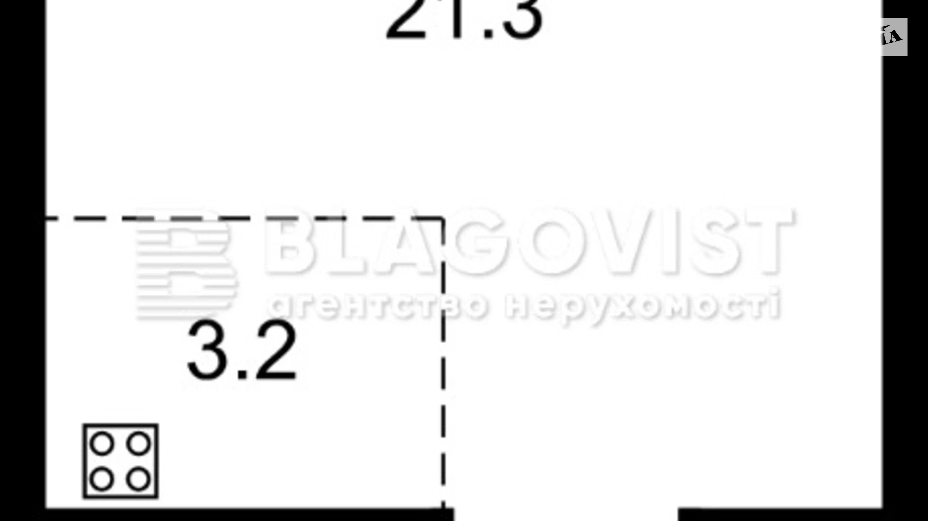 Продається 1-кімнатна квартира 33 кв. м у Києві, вул. Олени Пчілки, 7