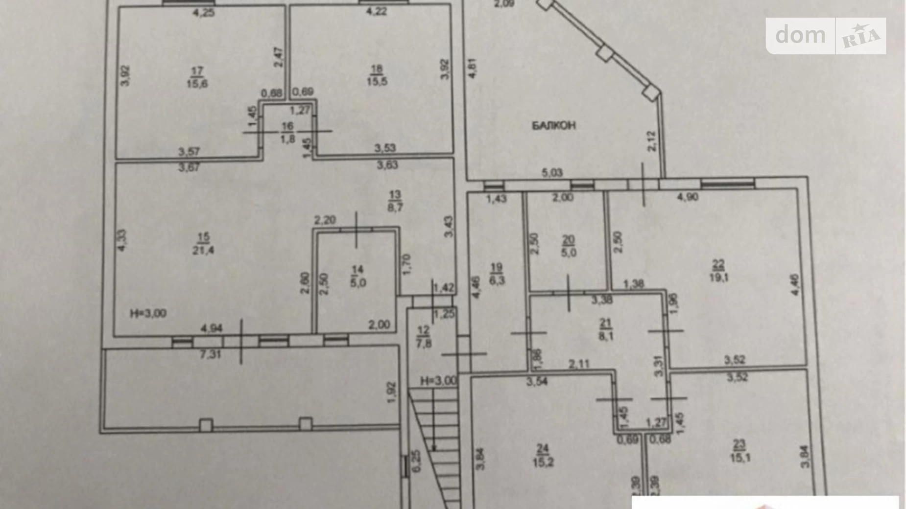 Продается 3-комнатная квартира 93 кв. м в Лесках, пер. Звездный