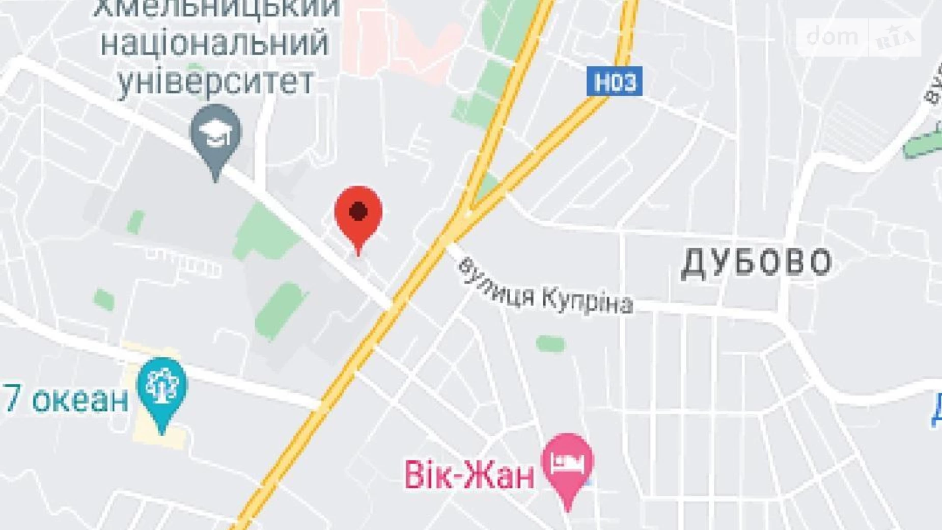 Продается 1-комнатная квартира 35 кв. м в Хмельницком, ул. Институтская