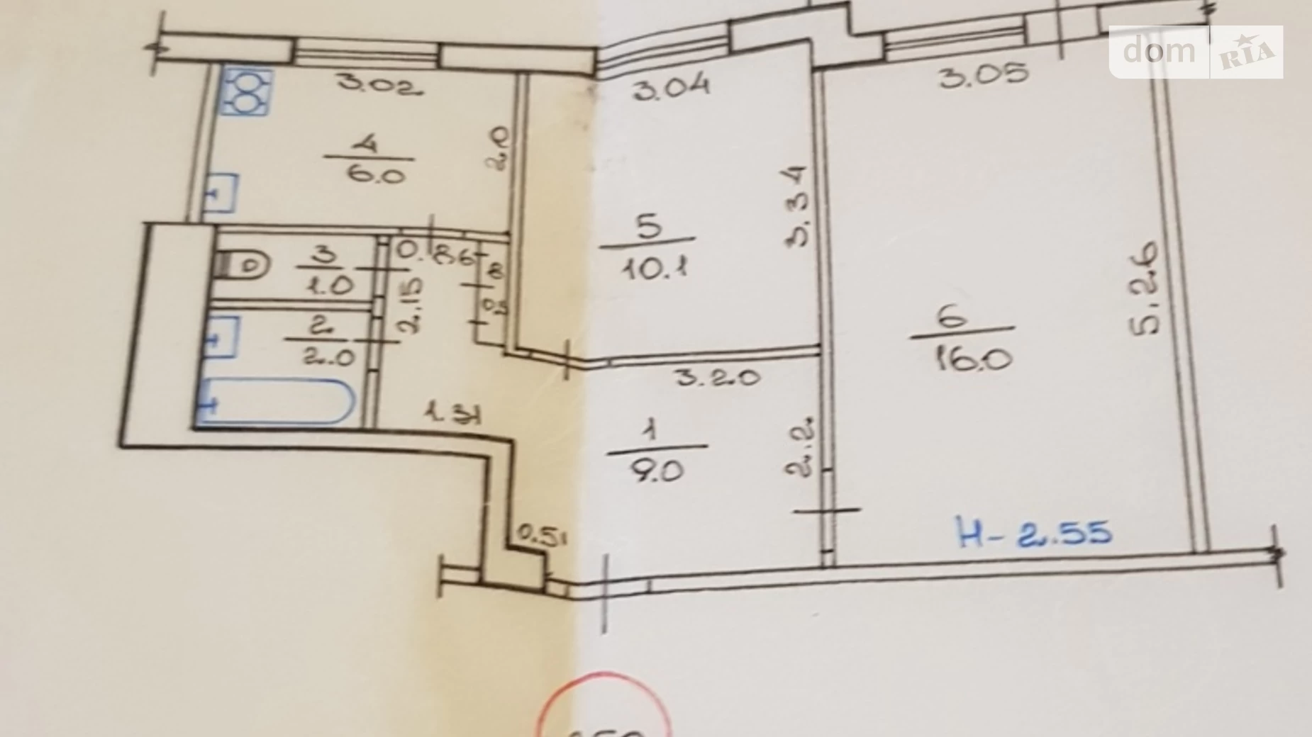 Продається 2-кімнатна квартира 45 кв. м у Харкові, вул. Дмитра Коцюбайла(Державінська), 2