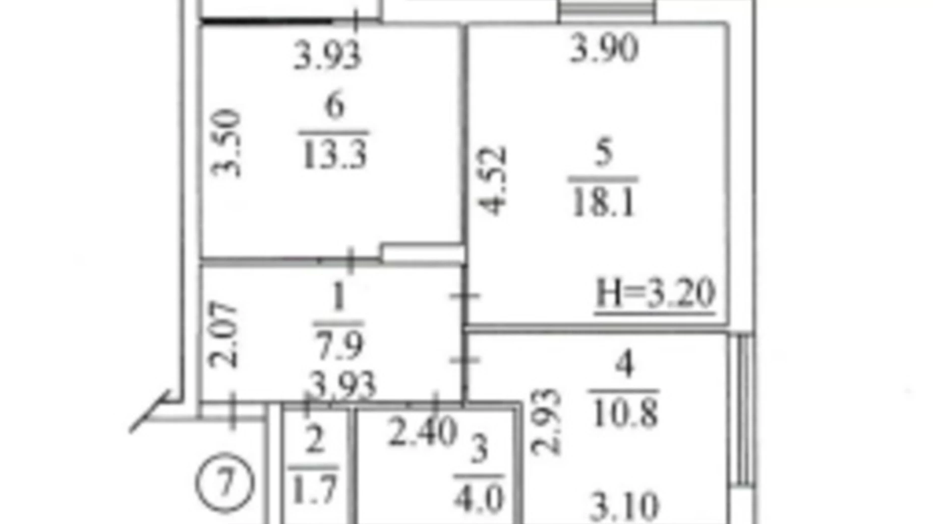 Продается 2-комнатная квартира 59.4 кв. м в Чабанах, ул. Юности, 4 - фото 3