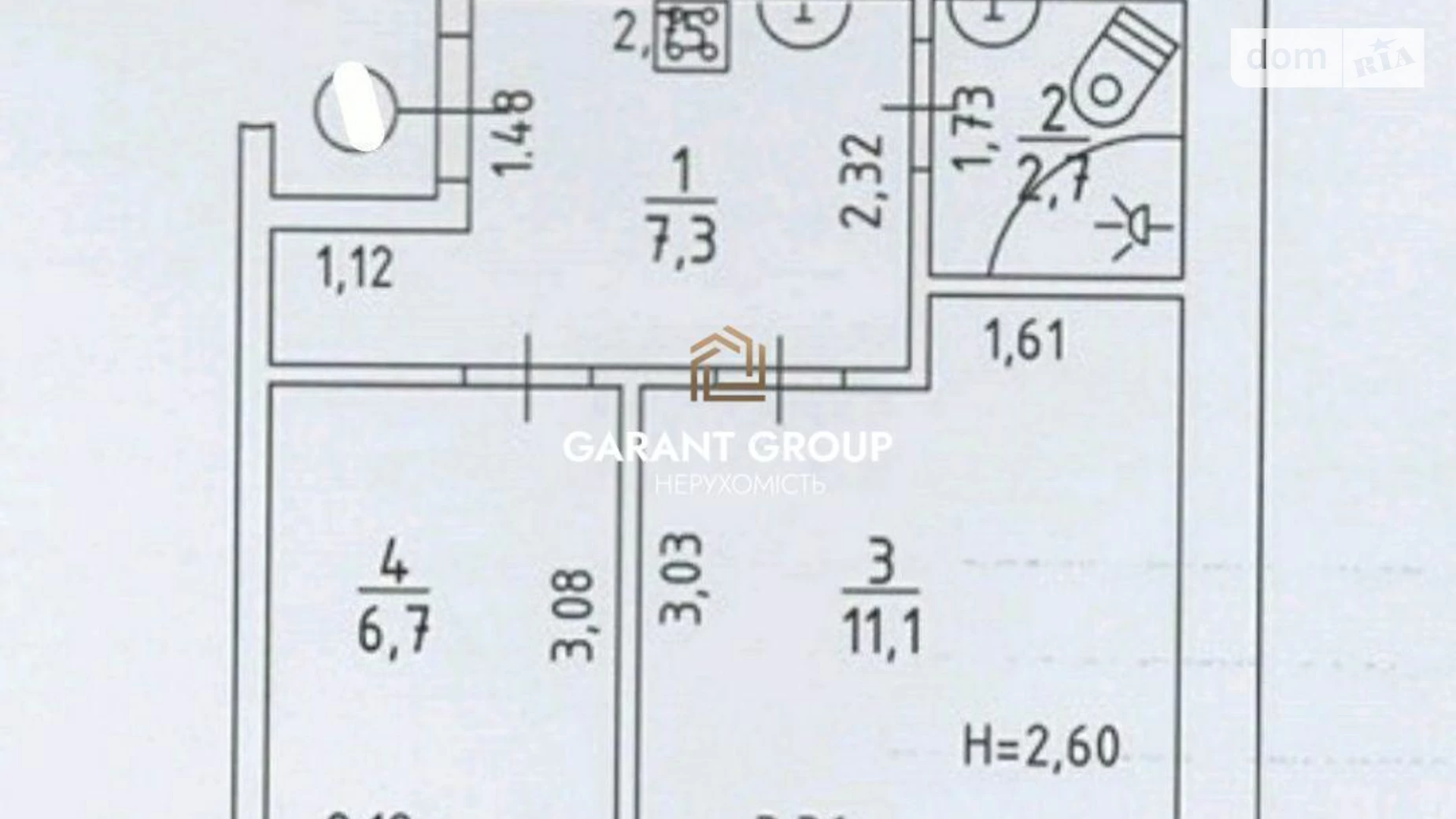 Продается 2-комнатная квартира 30 кв. м в Одессе, ул. Глиняная - фото 3