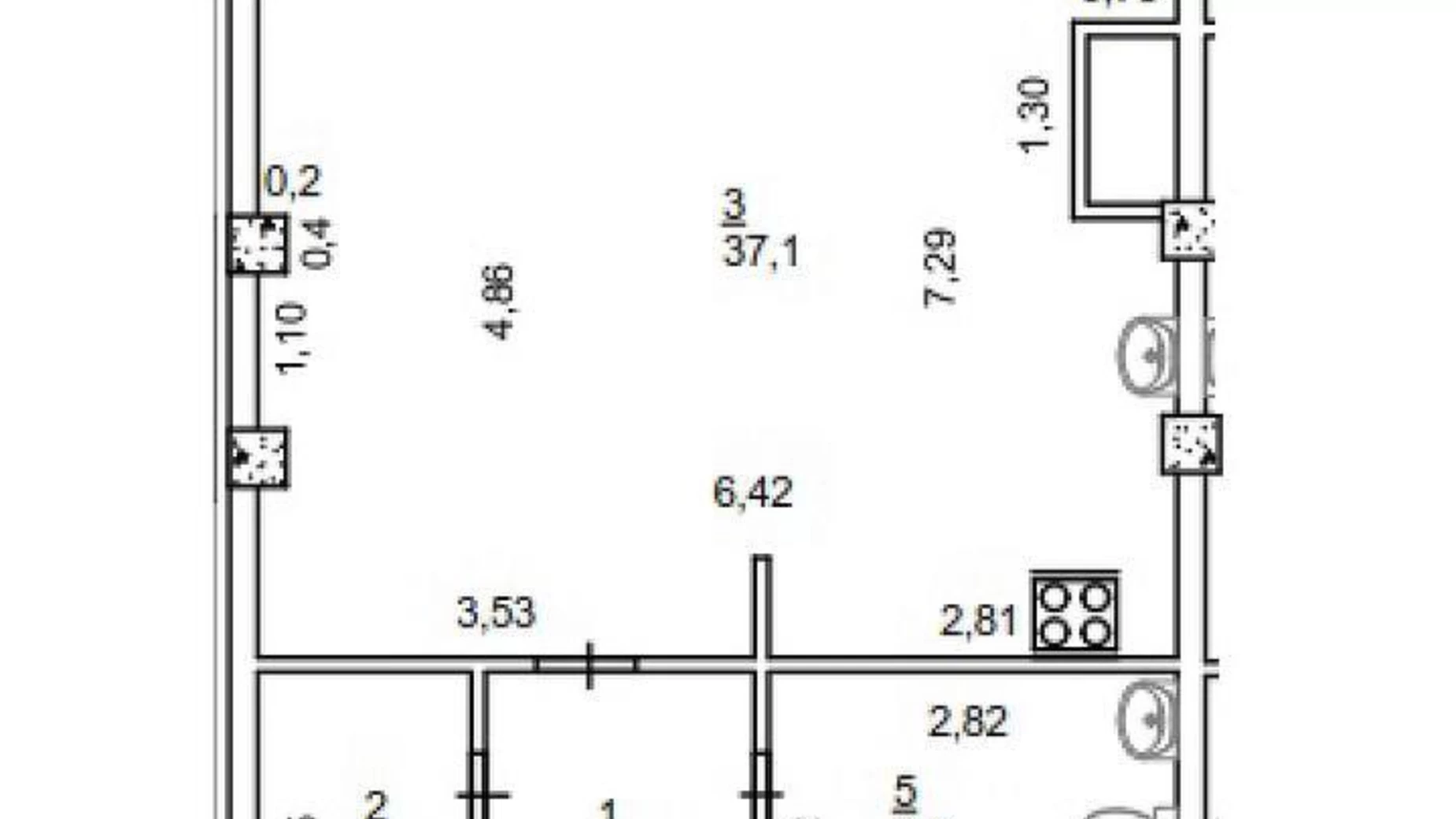 Продается 2-комнатная квартира 70 кв. м в Киеве, ул. Нагорная, 16/18 - фото 3