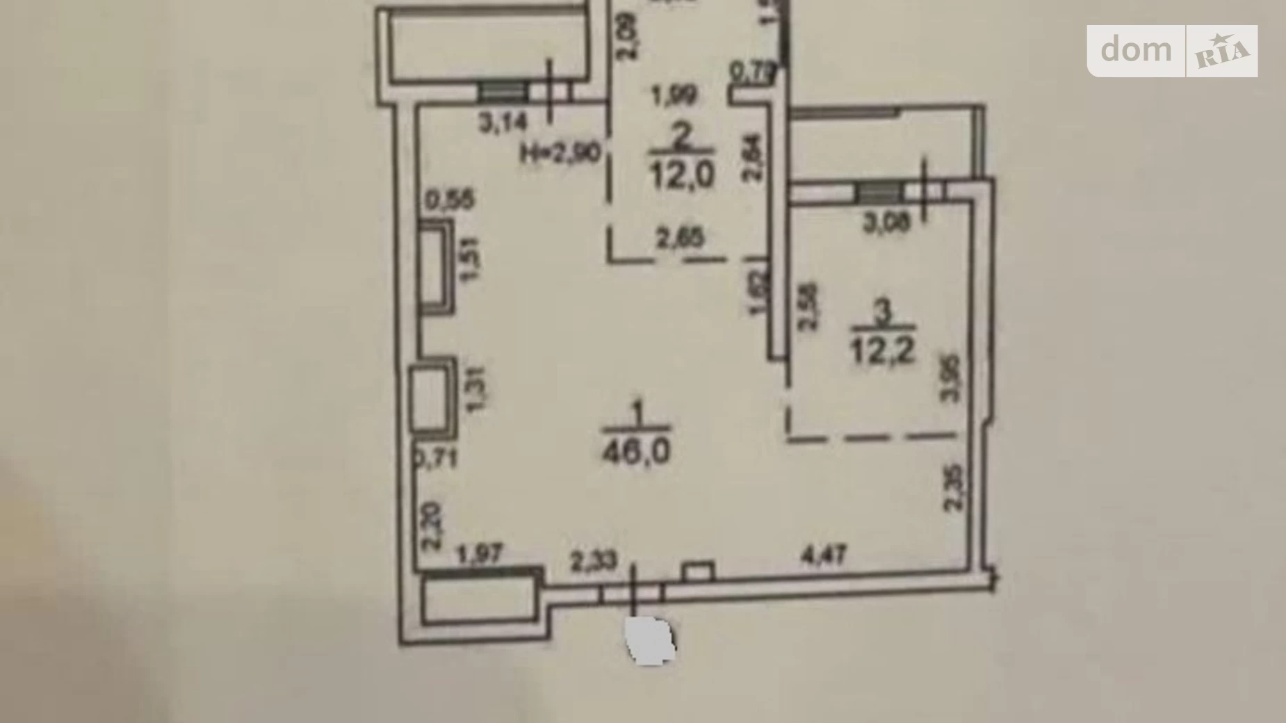 Продается 2-комнатная квартира 73 кв. м в Одессе, ул. Педагогическая