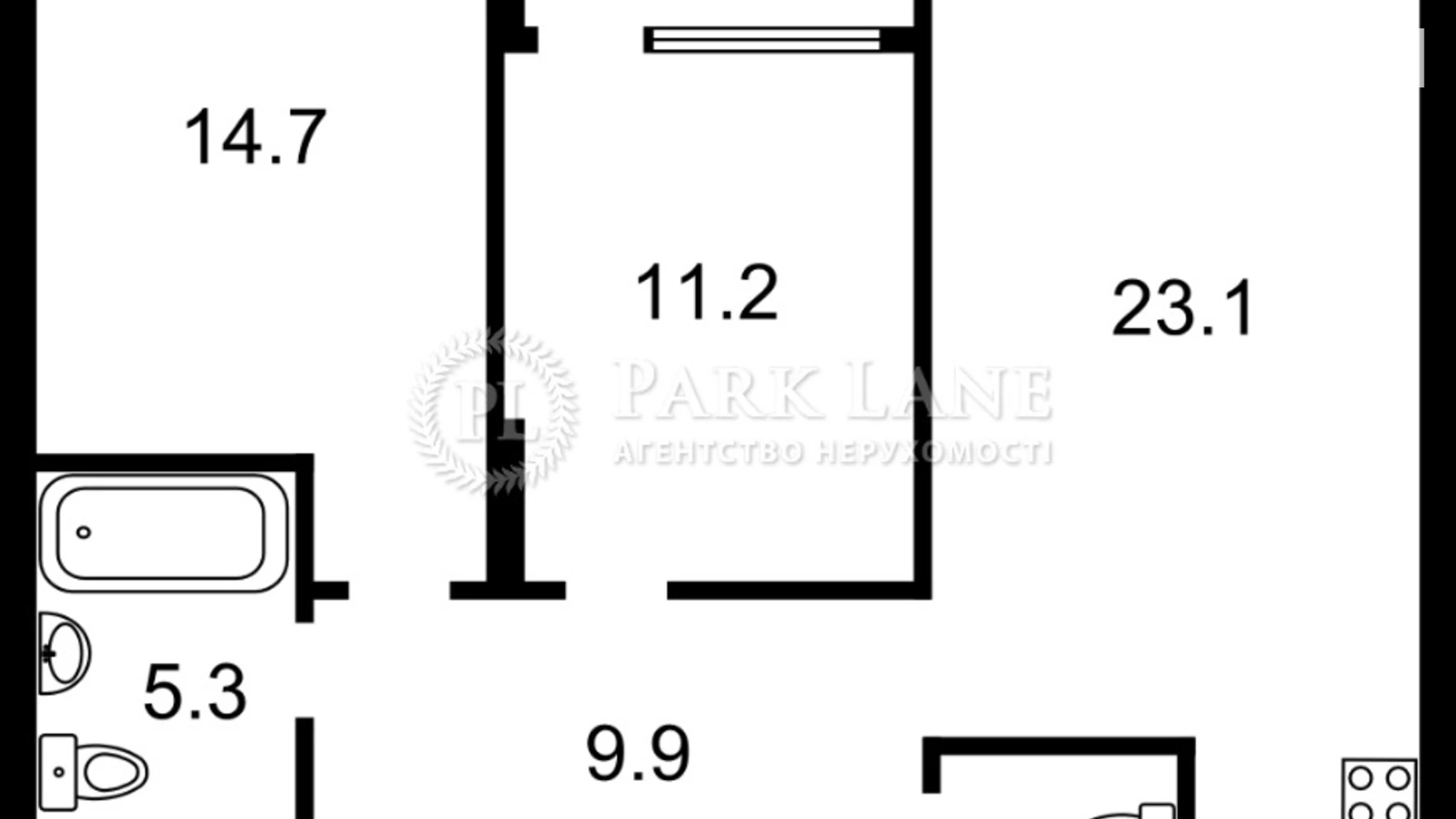 Продается 2-комнатная квартира 72 кв. м в Киеве, ул. Днепровская, 15 - фото 4