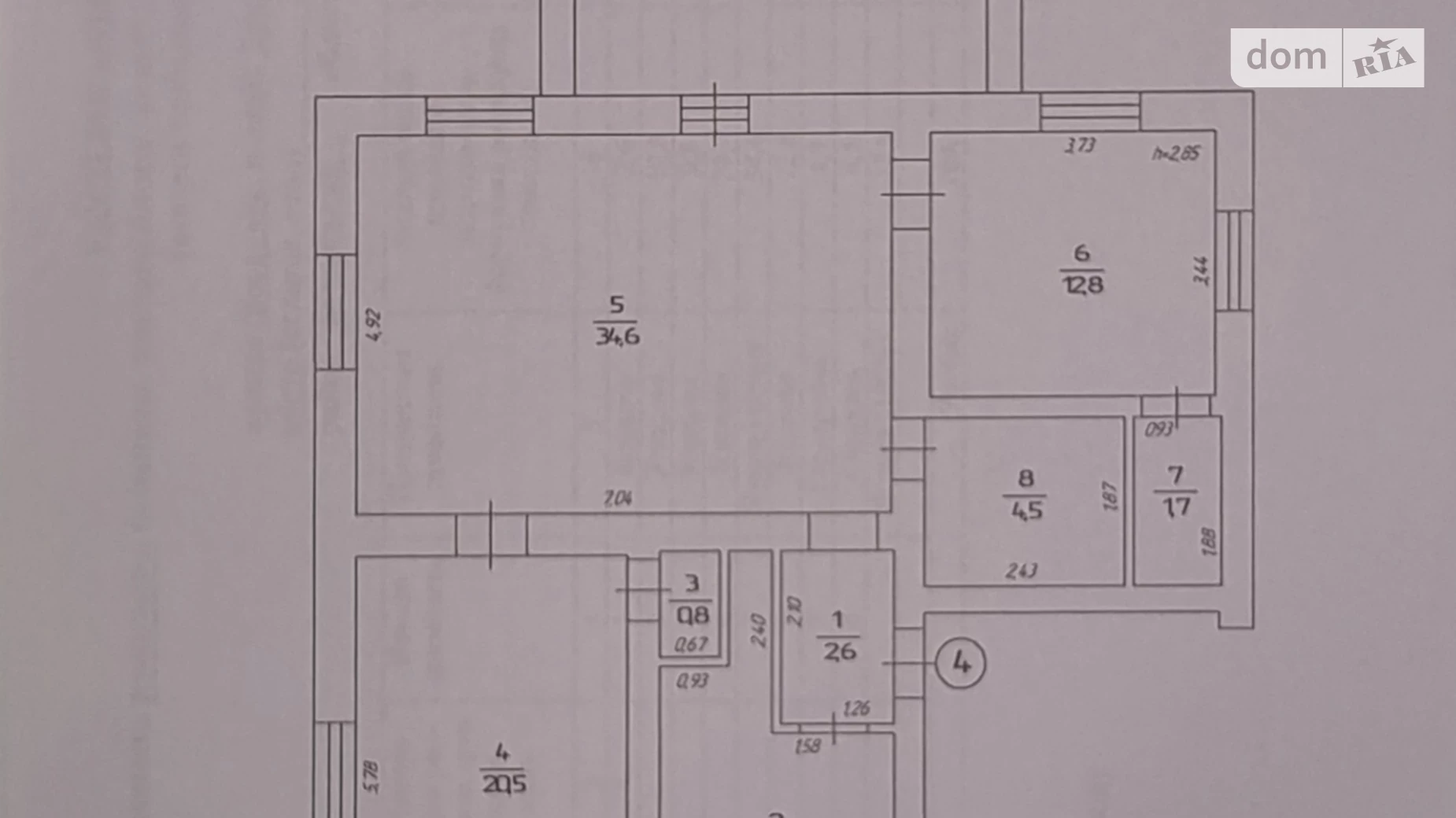 Продается 4-комнатная квартира 109 кв. м в Ирпене, ул. Павла Глазового(Олега Кошевого), 13Б/3